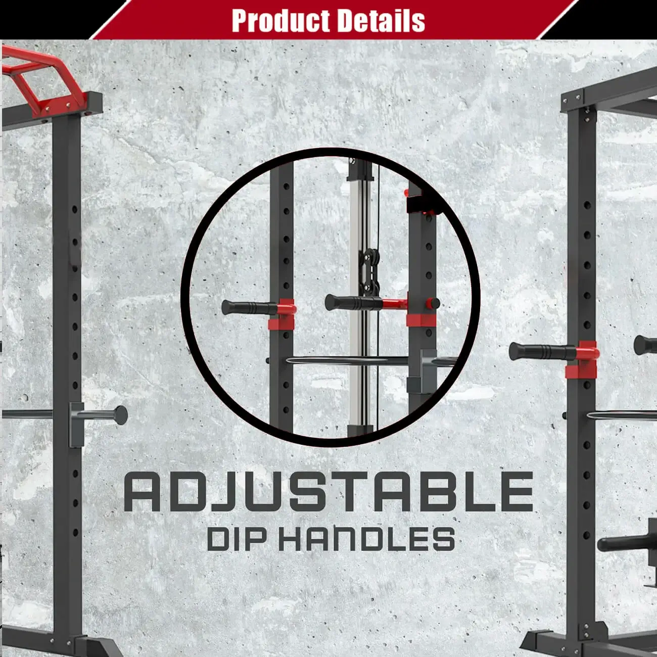 RMAX-3750 Multi-Function Adjustable Power Rack - Image 8