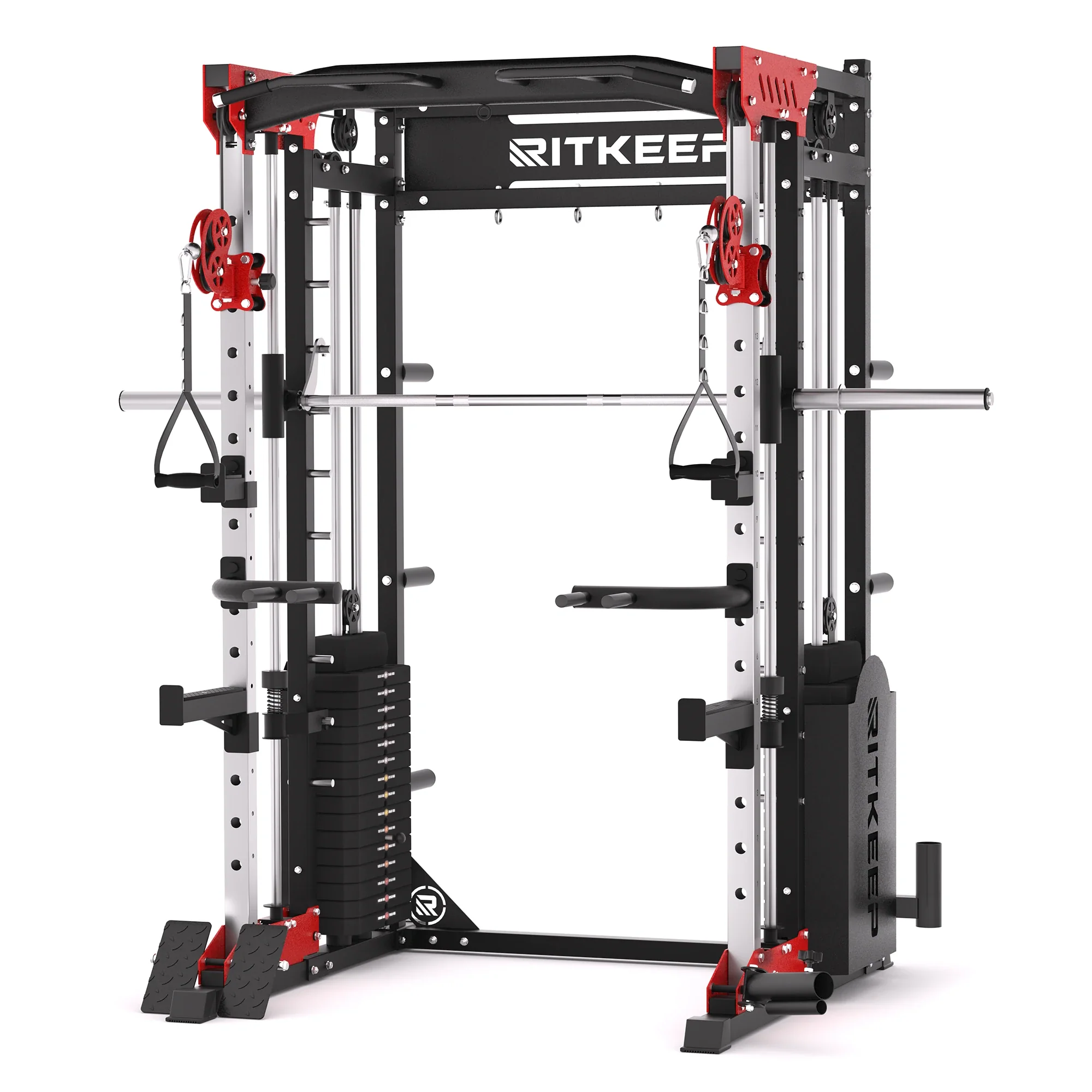 PMAX 5600 Home Gym Smith Machine - Integrated Weight System - Image 13