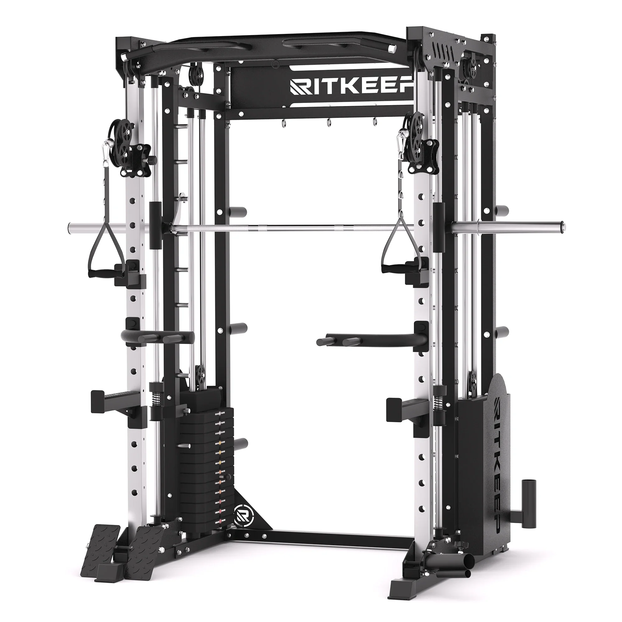PMAX 5600 Home Gym Smith Machine - Integrated Weight System - Image 5