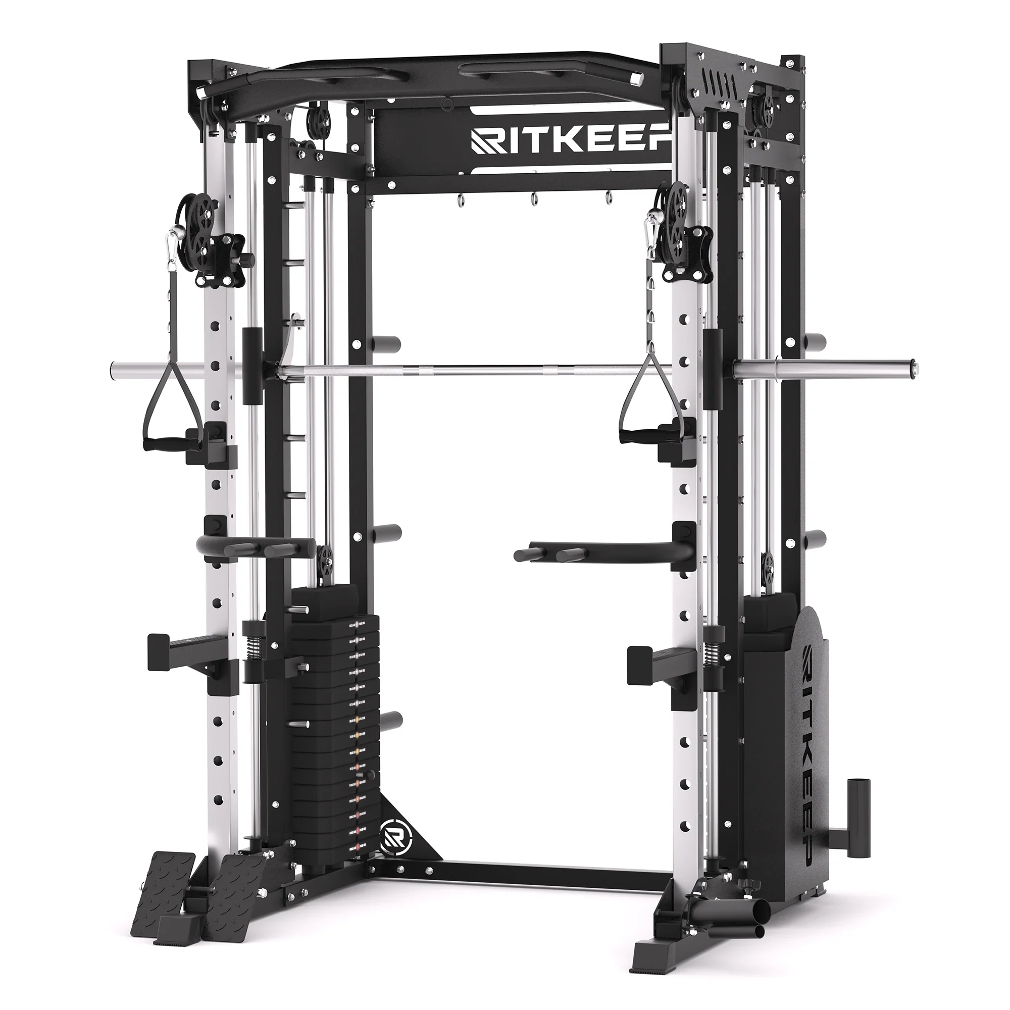 PMAX 5600 Home Gym Smith Machine - Integrated Weight System - Image 9