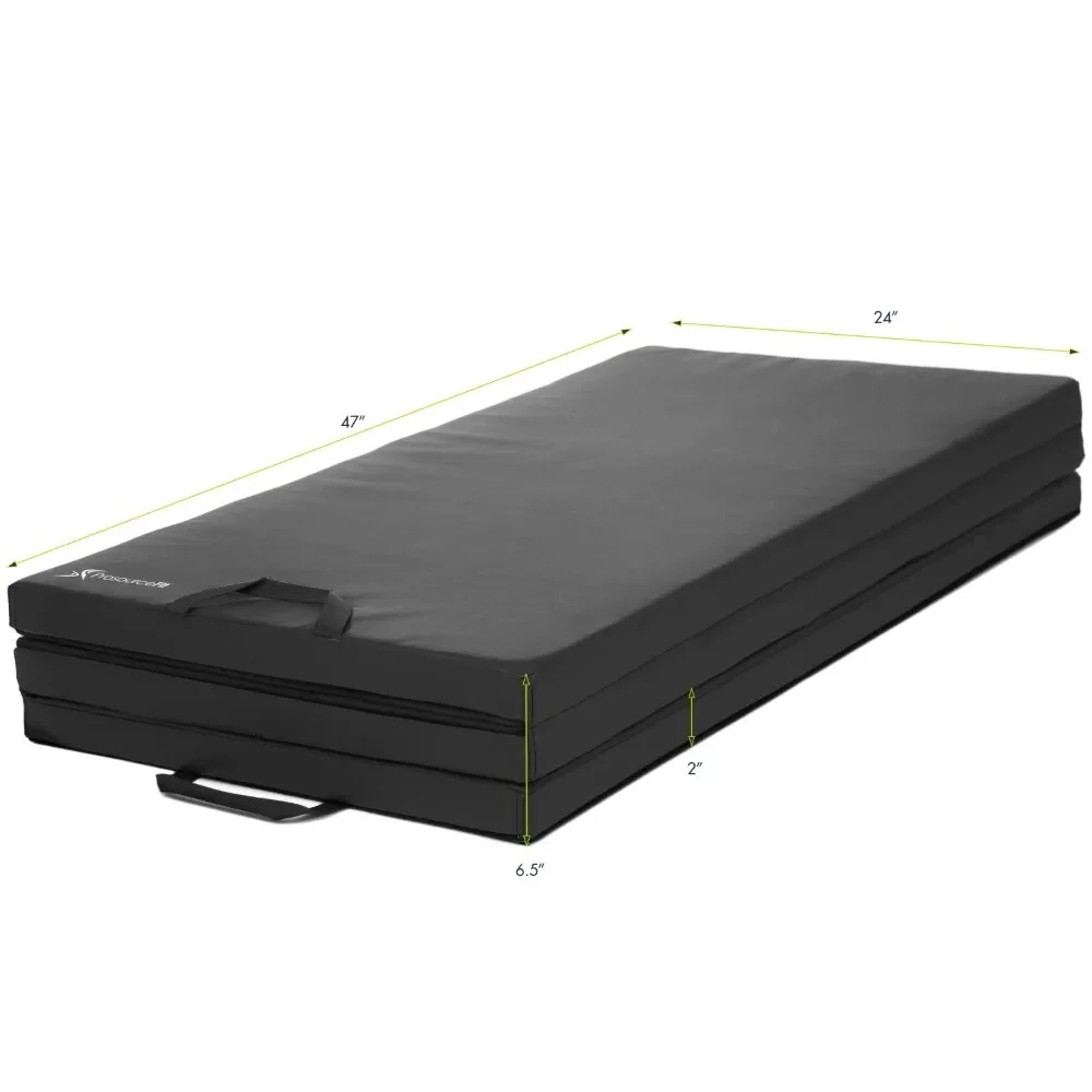 6" X 4" Tri-Fold Folding Fitness Mat - Image 4