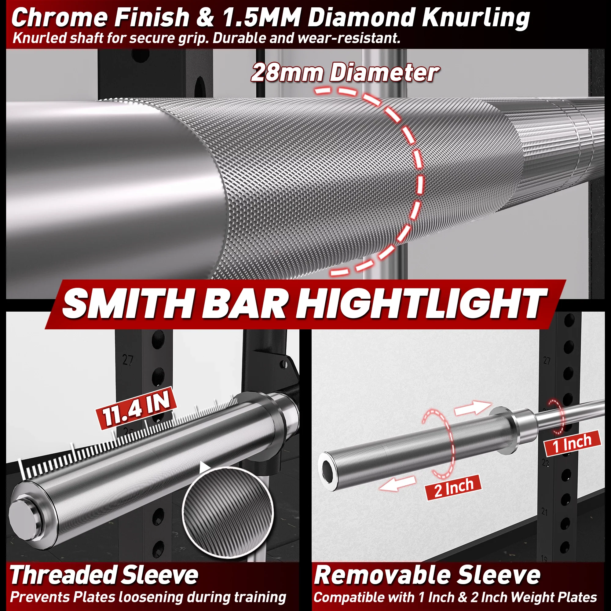 ANVIL S1 Smith Machine Functional Trainer Home Gym Package - Image 17