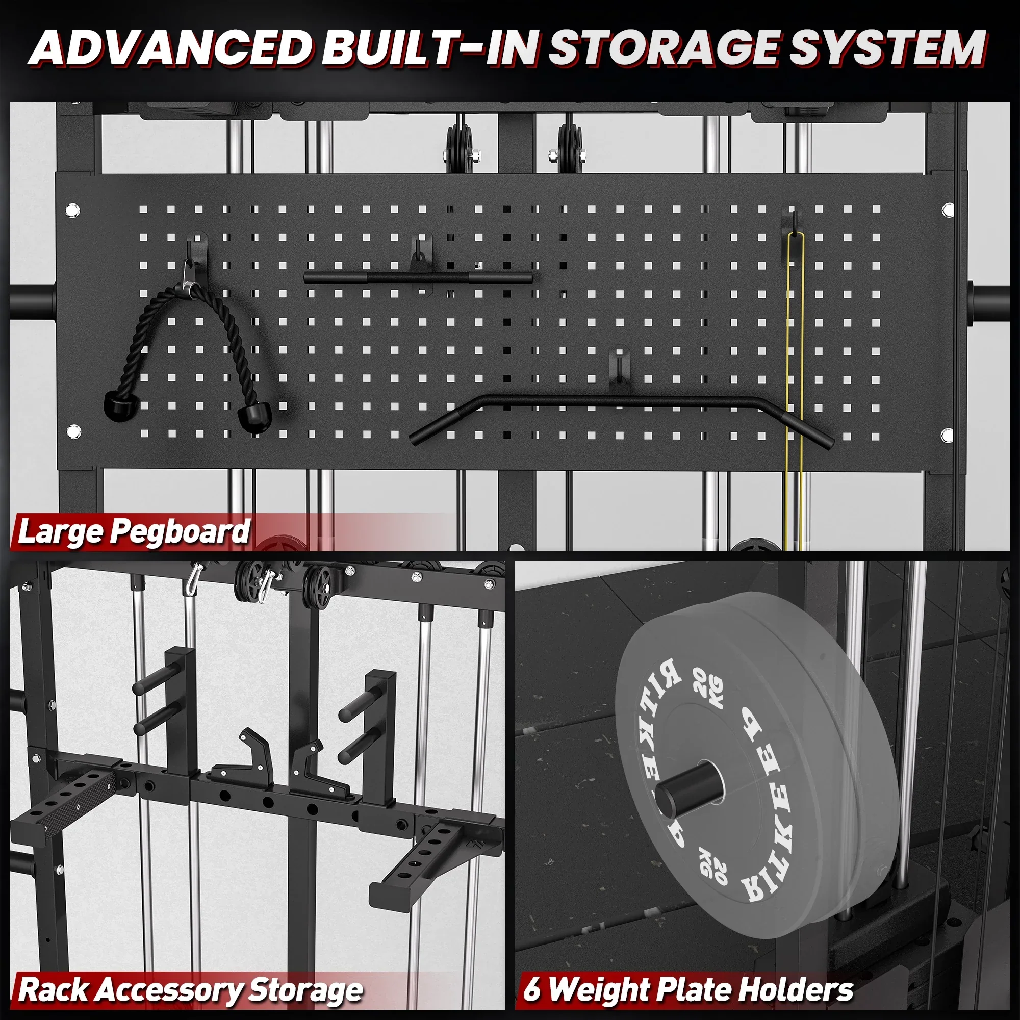 ANVIL S1 Smith Machine Functional Trainer Home Gym Package - Image 21