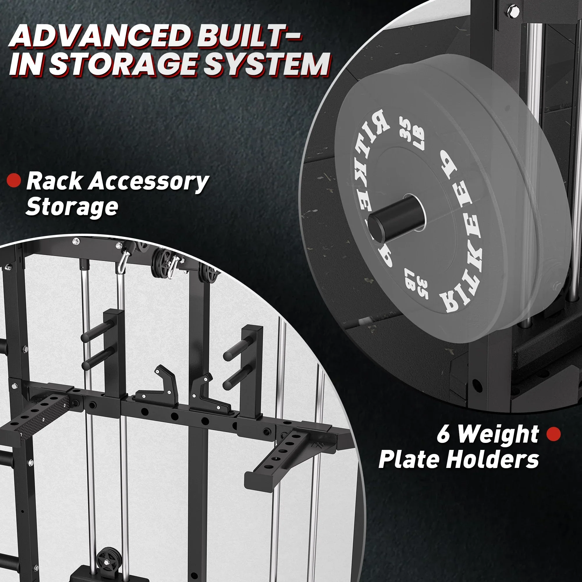 ANVIL S1 Smith Machine Functional Trainer Home Gym Package - Image 22
