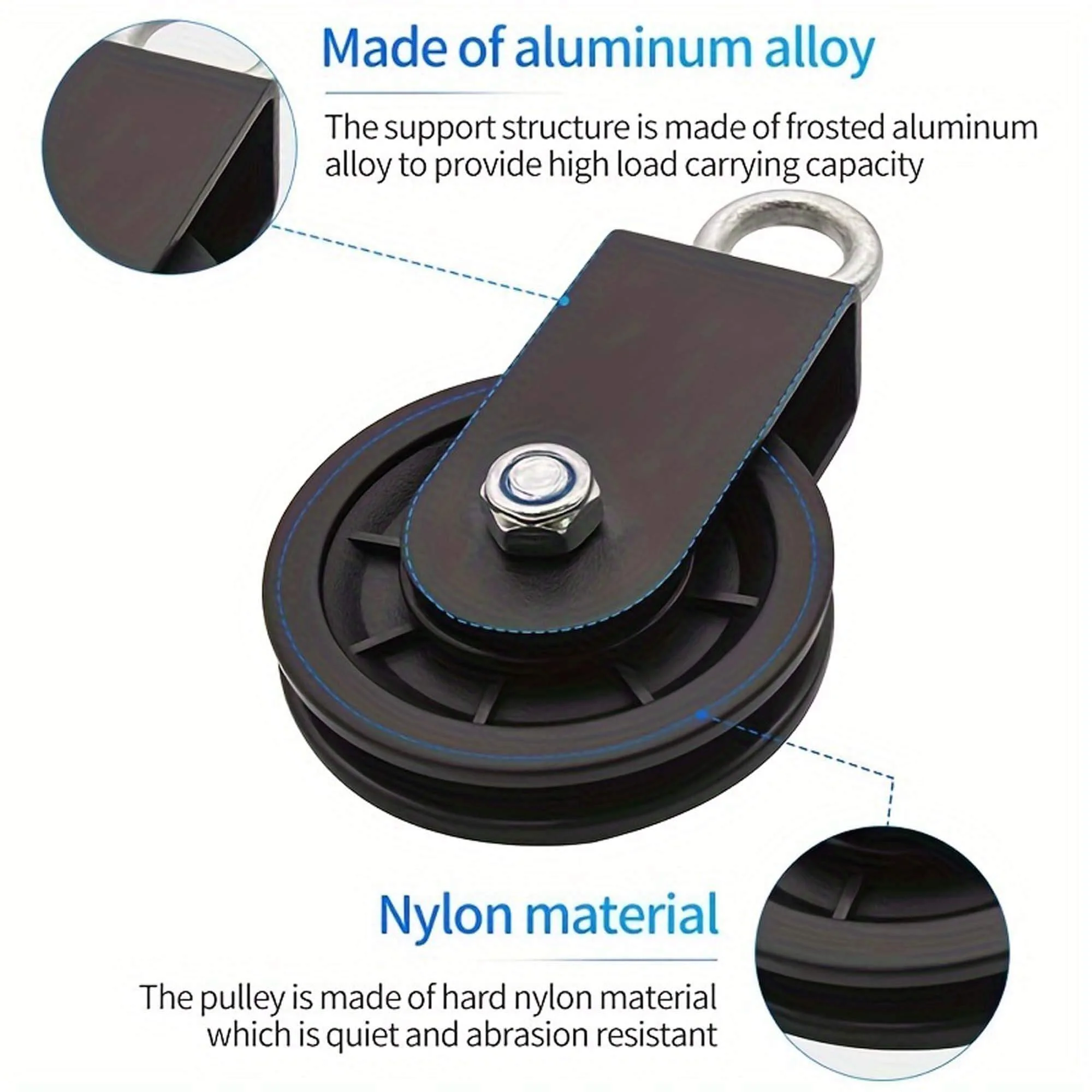 Home Gym Cable Pulley System for Squat Rack - Image 5