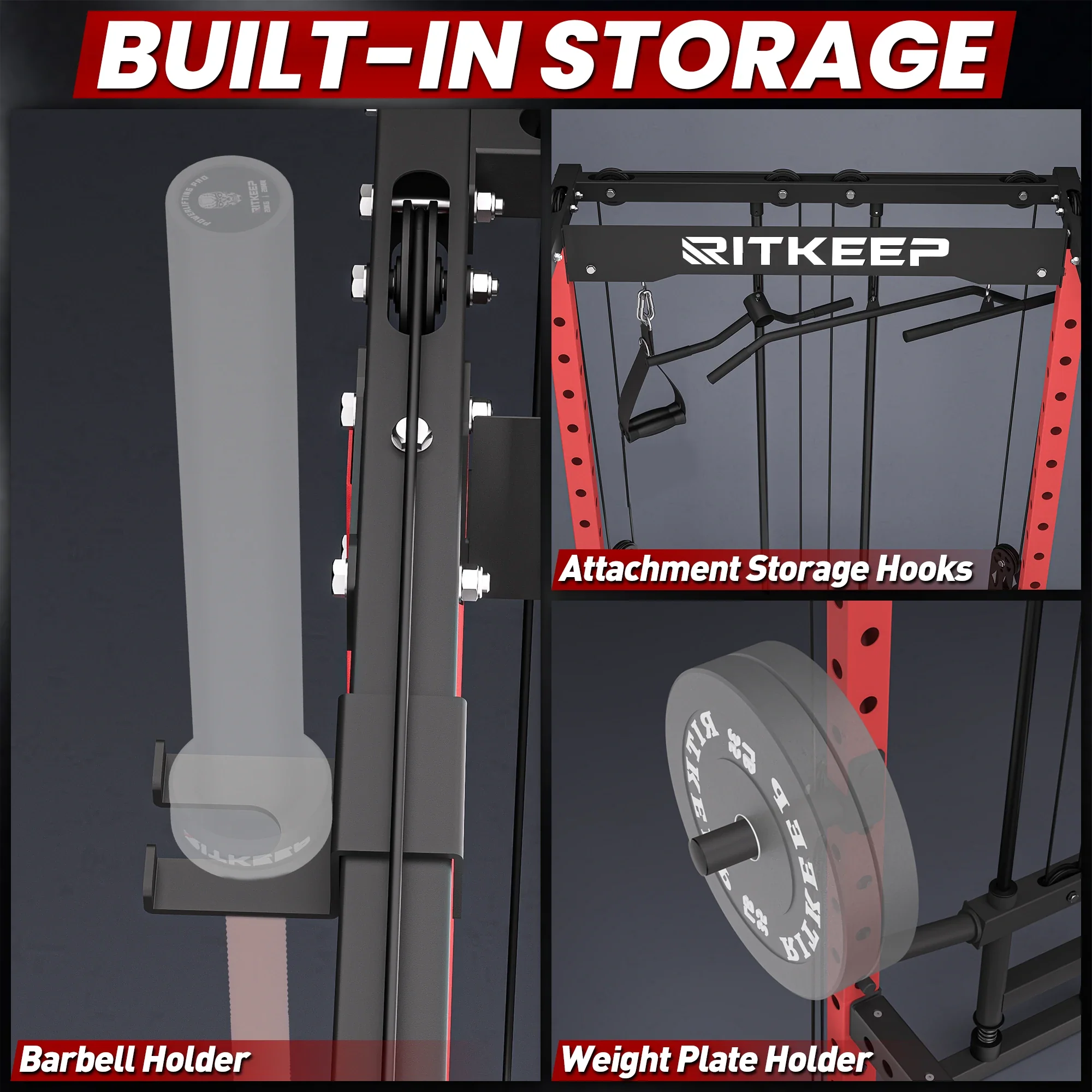 Destroyer M10 ALL-IN-ONE Home Gym Power Rack - Image 27