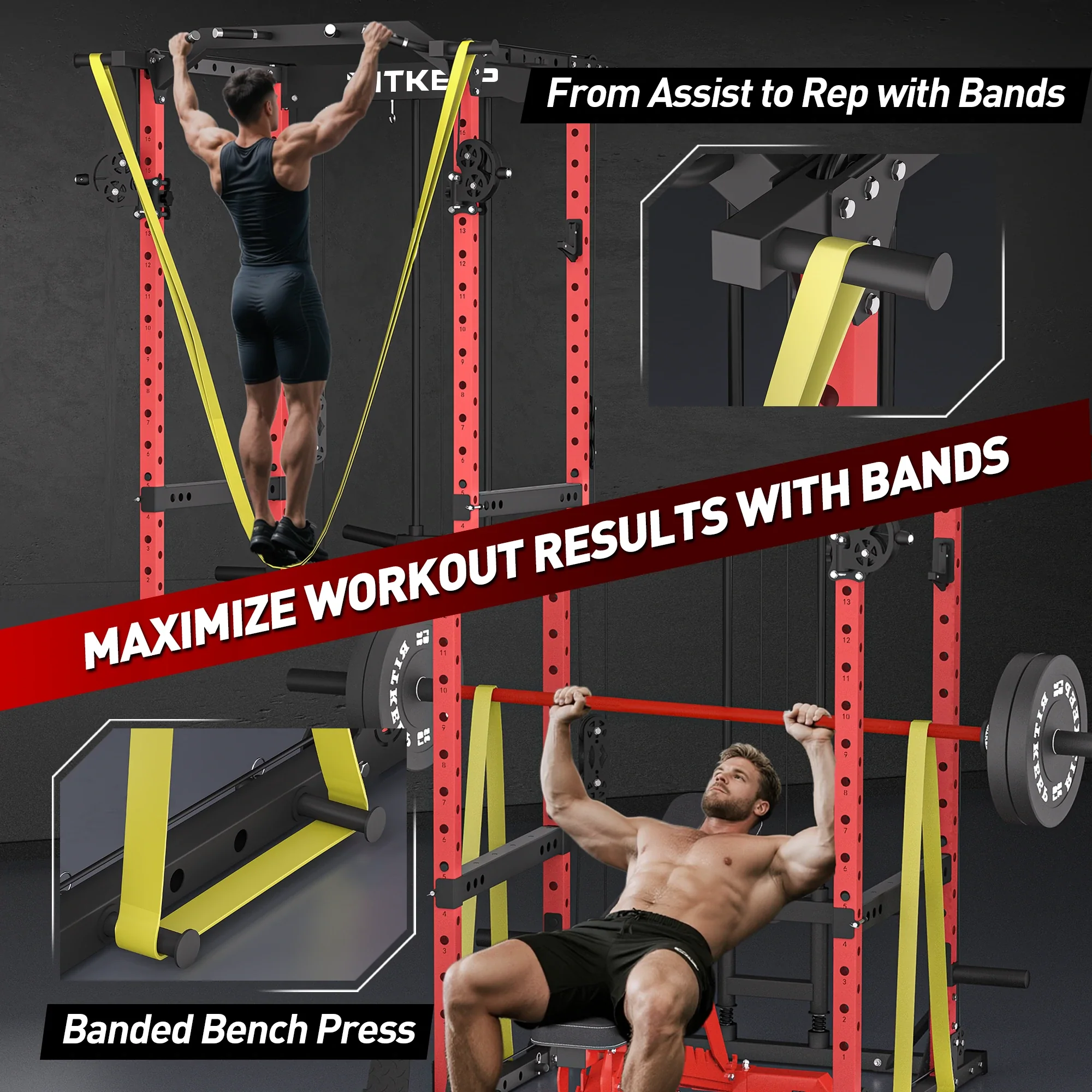 Destroyer M10 ALL-IN-ONE Home Gym Power Rack - Image 23