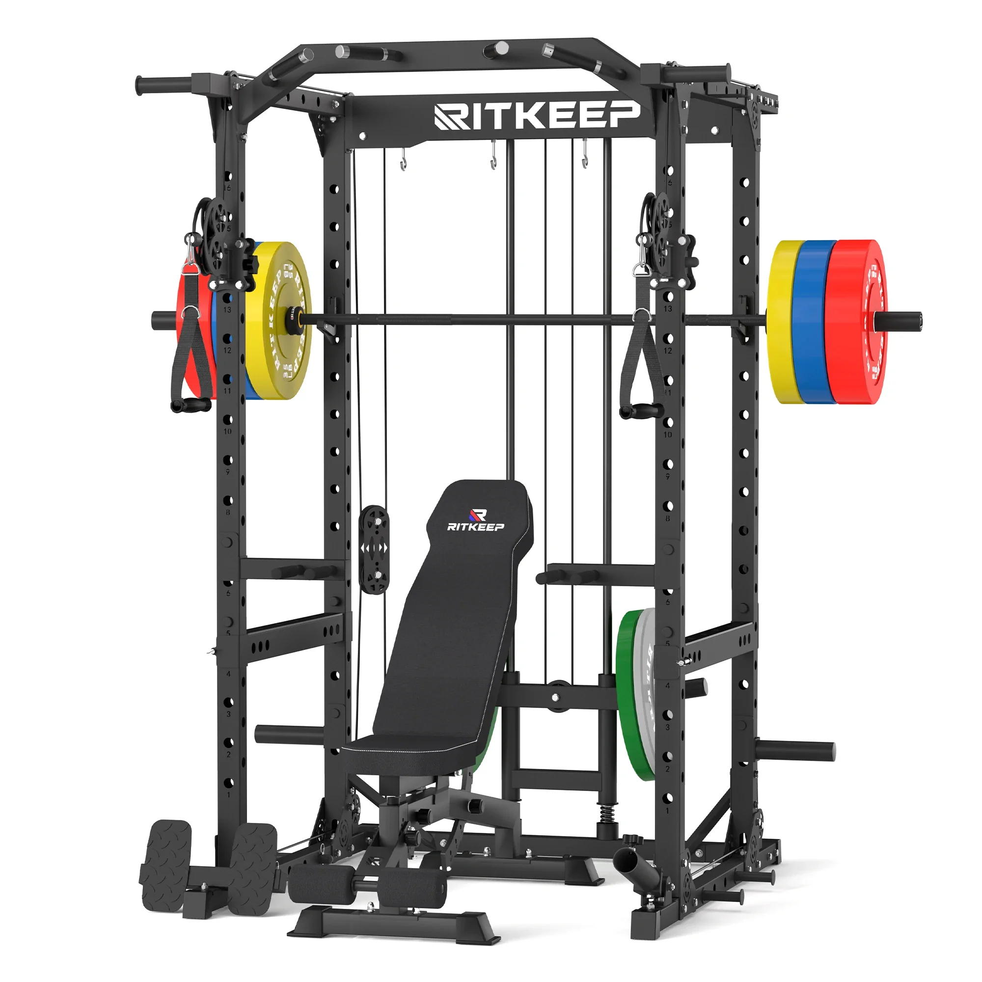 Destroyer M10 ALL-IN-ONE Power Rack Fitness Equipment Package - Image 3
