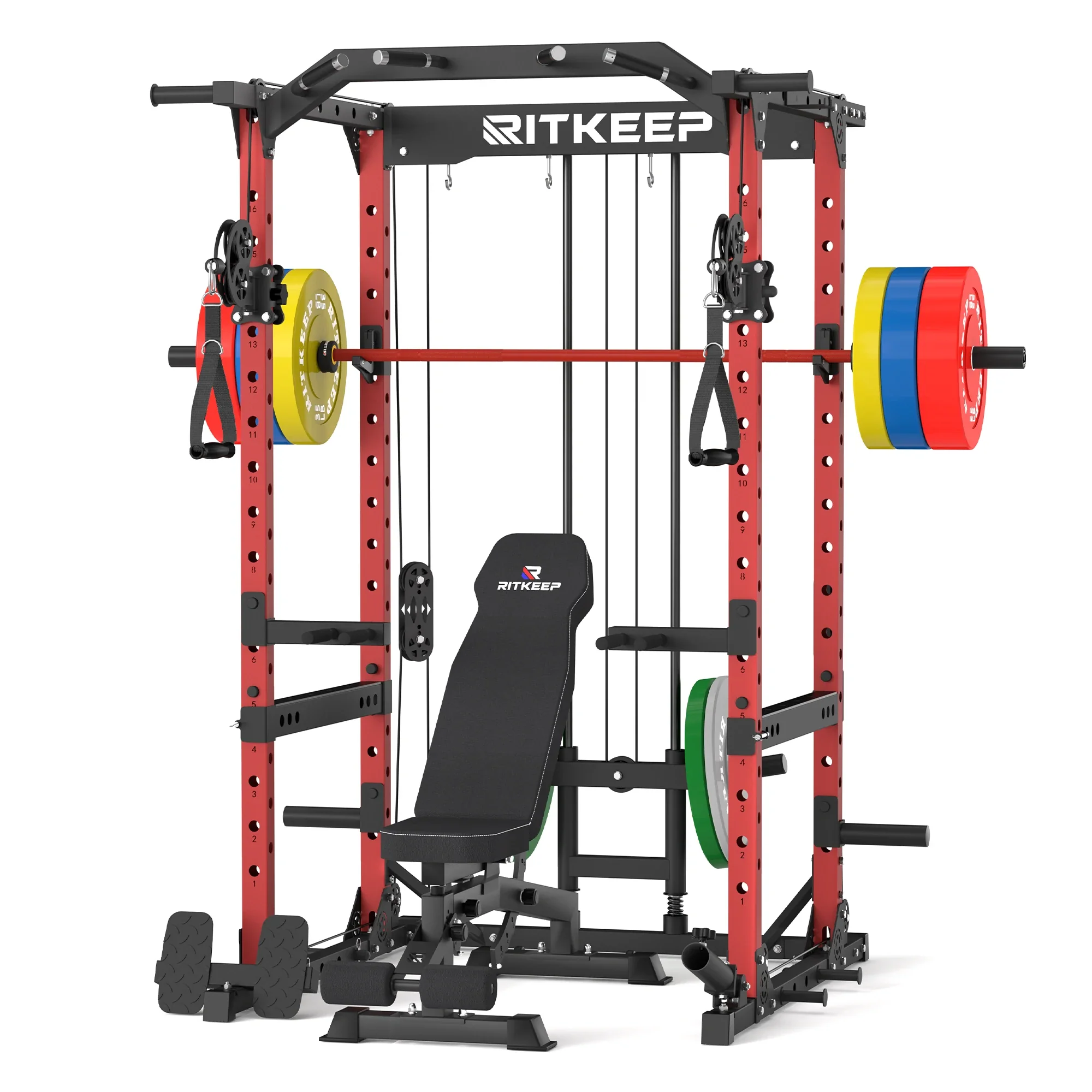 Destroyer M10 ALL-IN-ONE Power Rack Fitness Equipment Package - Image 4