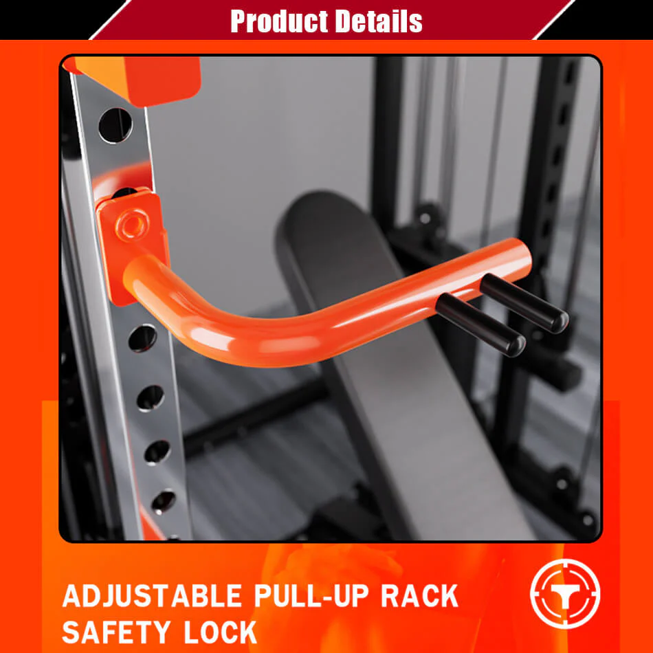 PMAX-5500 All In One Smith Functional Trainer Machine Pro - Image 11
