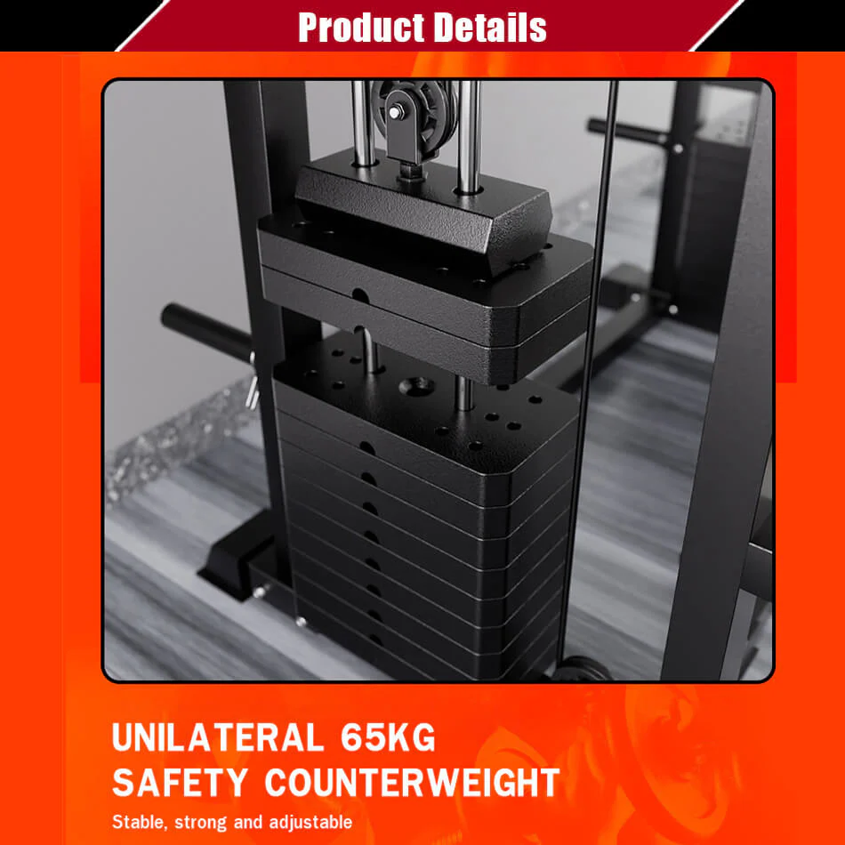 PMAX-5500 All In One Smith Functional Trainer Machine Pro - Image 6