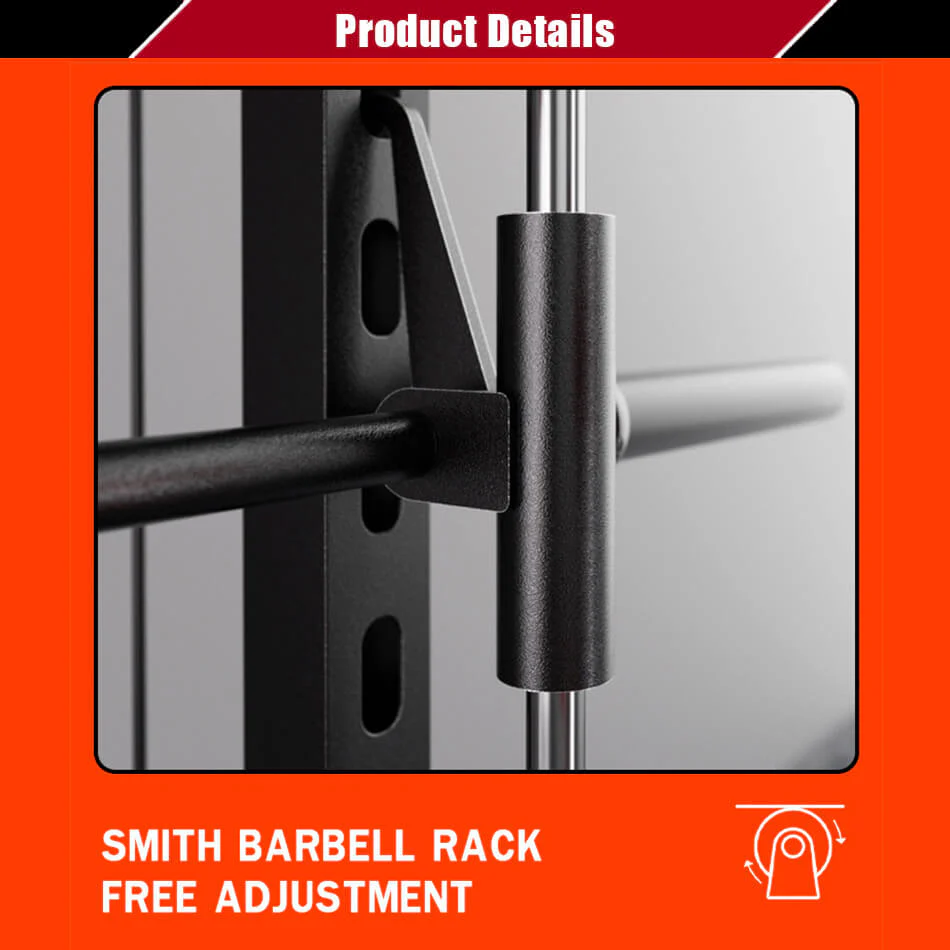 PMAX-5500 All In One Smith Functional Trainer Machine Pro - Image 7