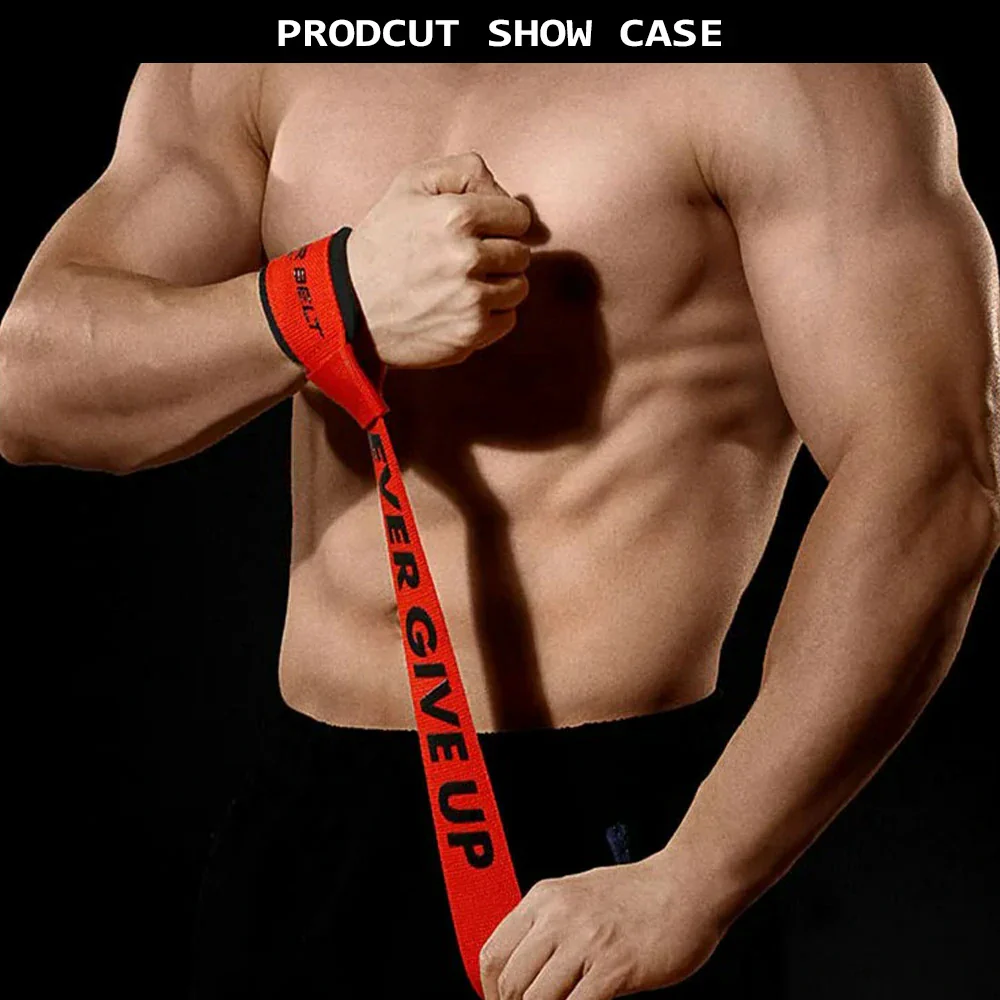 Anti-slip Hand Wraps Wrist Straps Support For Weight Lifting Powerlifting Training - Image 14