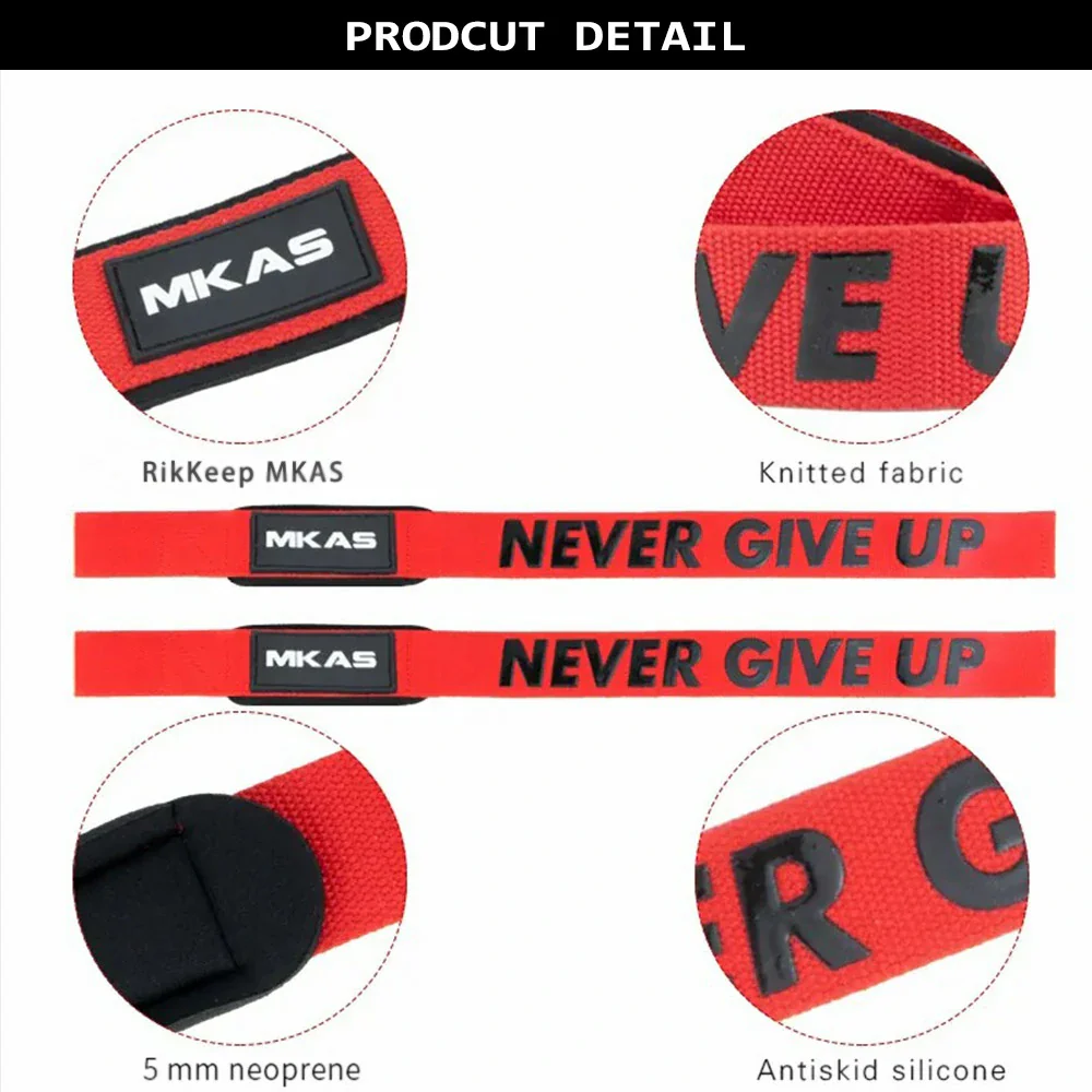 Anti-slip Hand Wraps Wrist Straps Support For Weight Lifting Powerlifting Training - Image 15