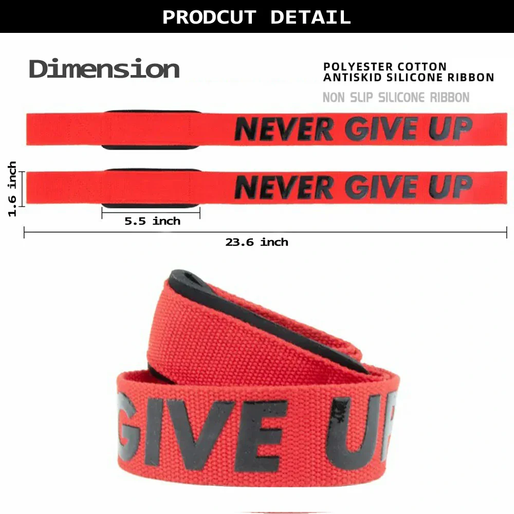 Anti-slip Hand Wraps Wrist Straps Support For Weight Lifting Powerlifting Training - Image 16