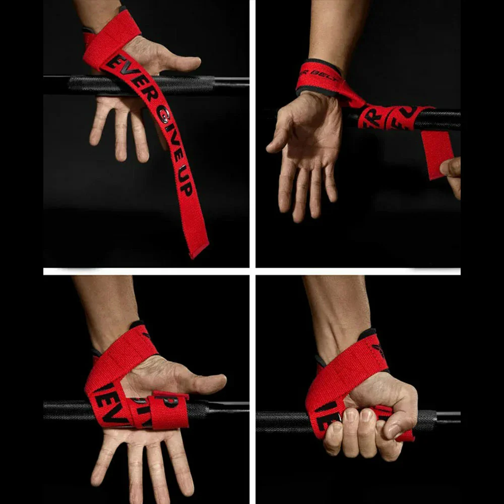 Anti-slip Hand Wraps Wrist Straps Support For Weight Lifting Powerlifting Training - Image 17