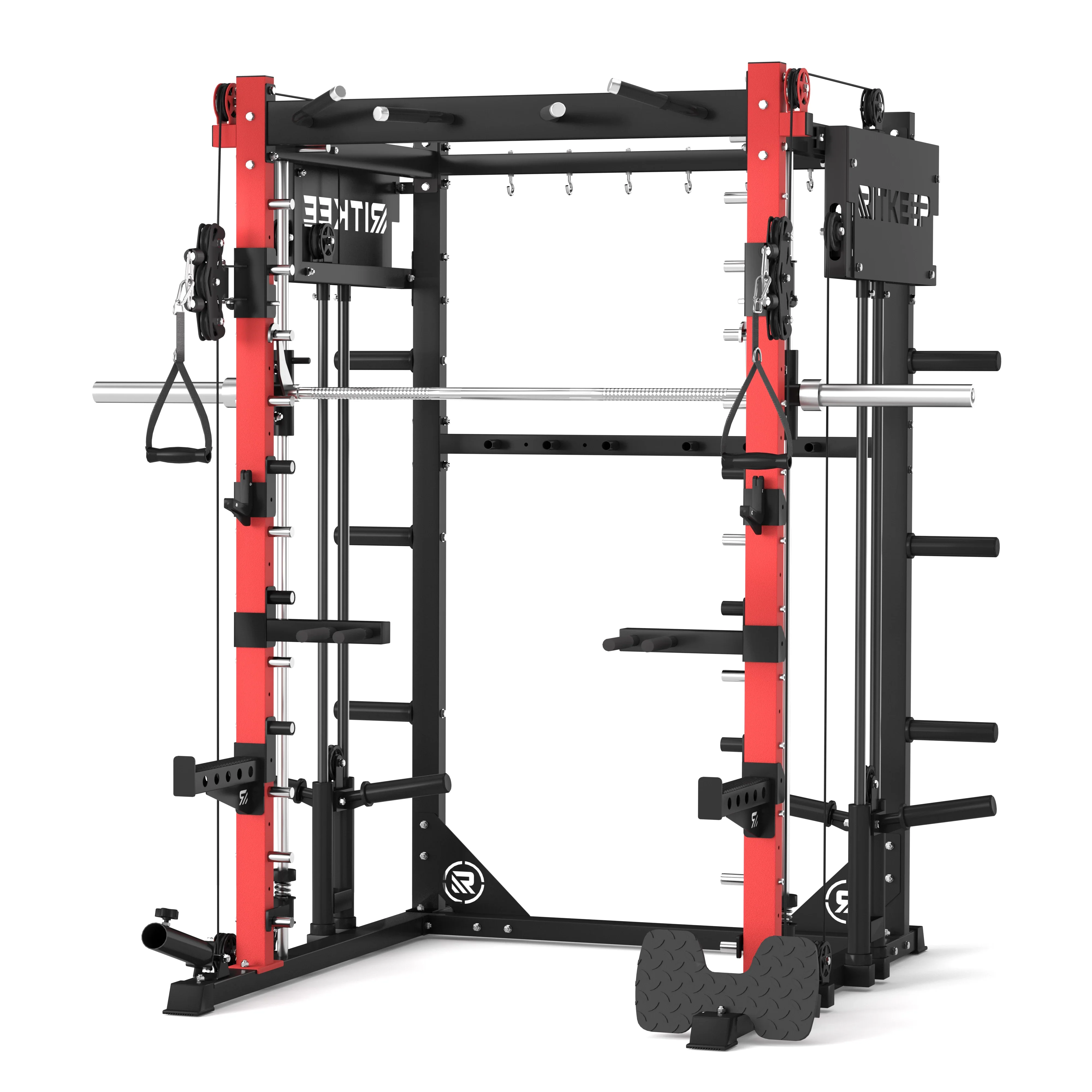 PMAX 4750 Dual Plate Loaded Multi Functional Smith Machine - Image 10