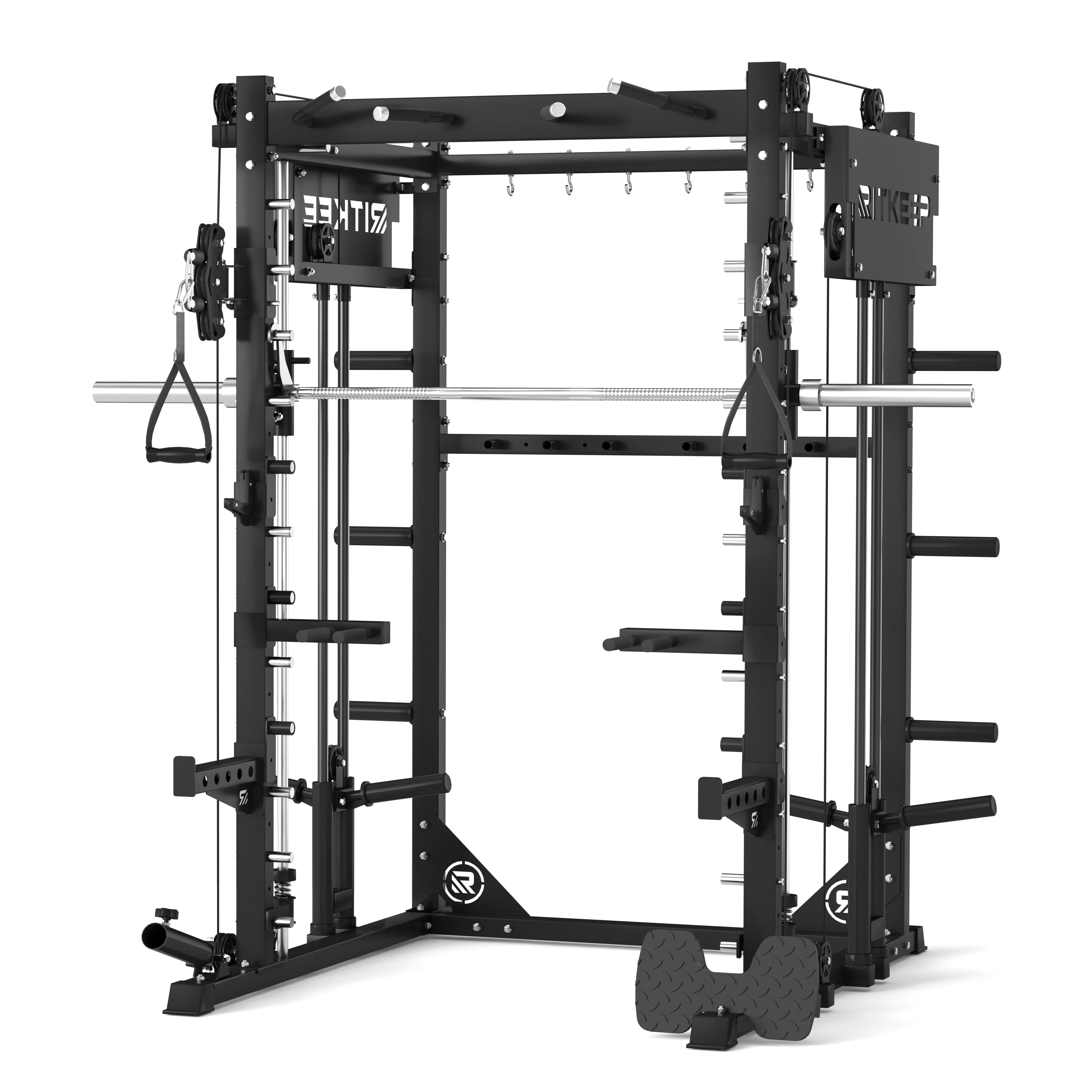 PMAX 4750 Dual Plate Loaded Multi Functional Smith Machine - Image 14