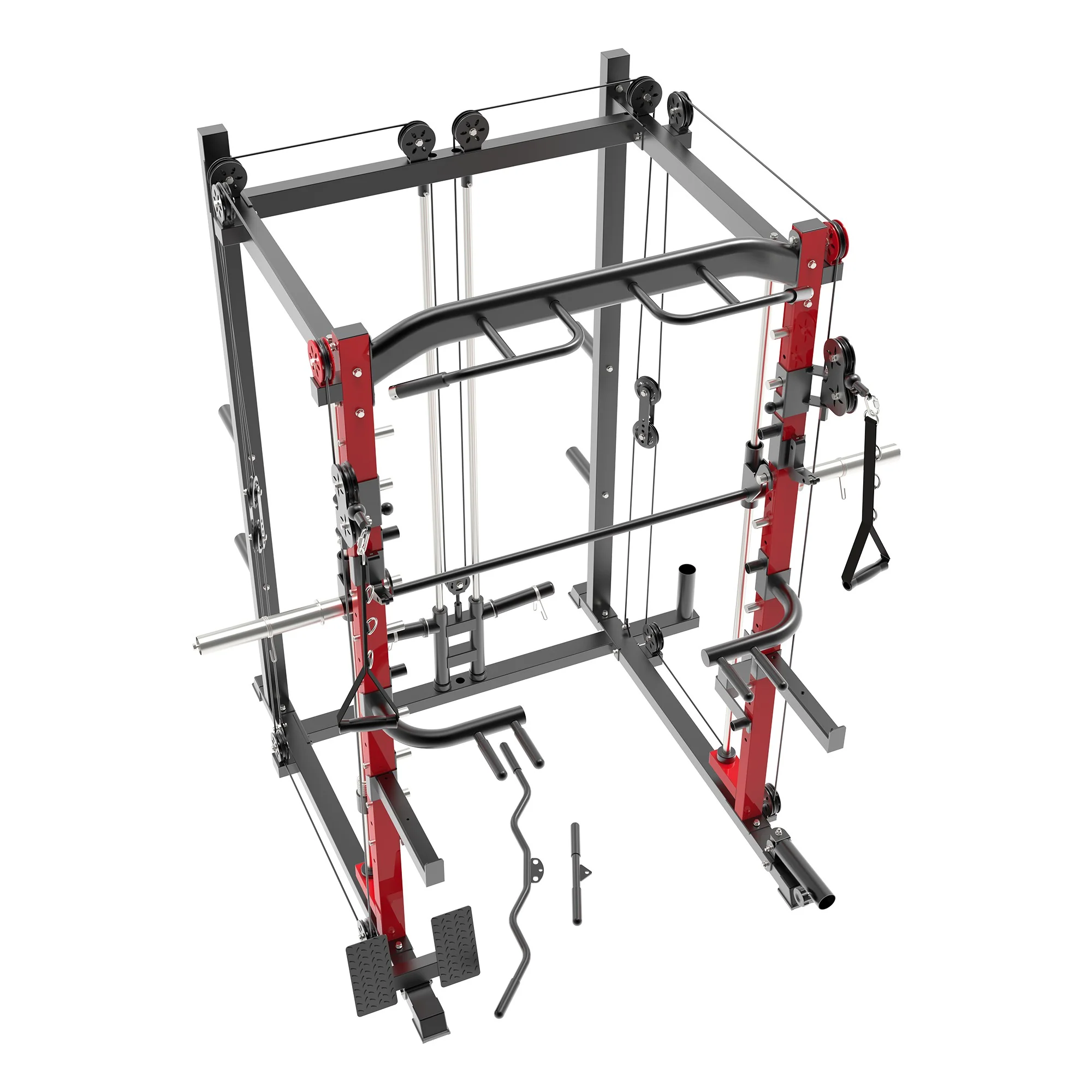 PMAX-4550 Multi Functional Trainer Smith Machine Training System - Image 16