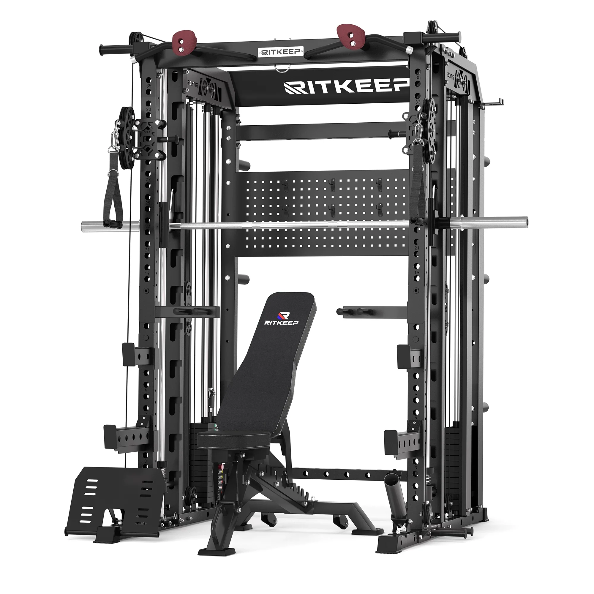 RitKeep Nimitz N1 Counterbalanced All-in-One Smith Machine - Image 4