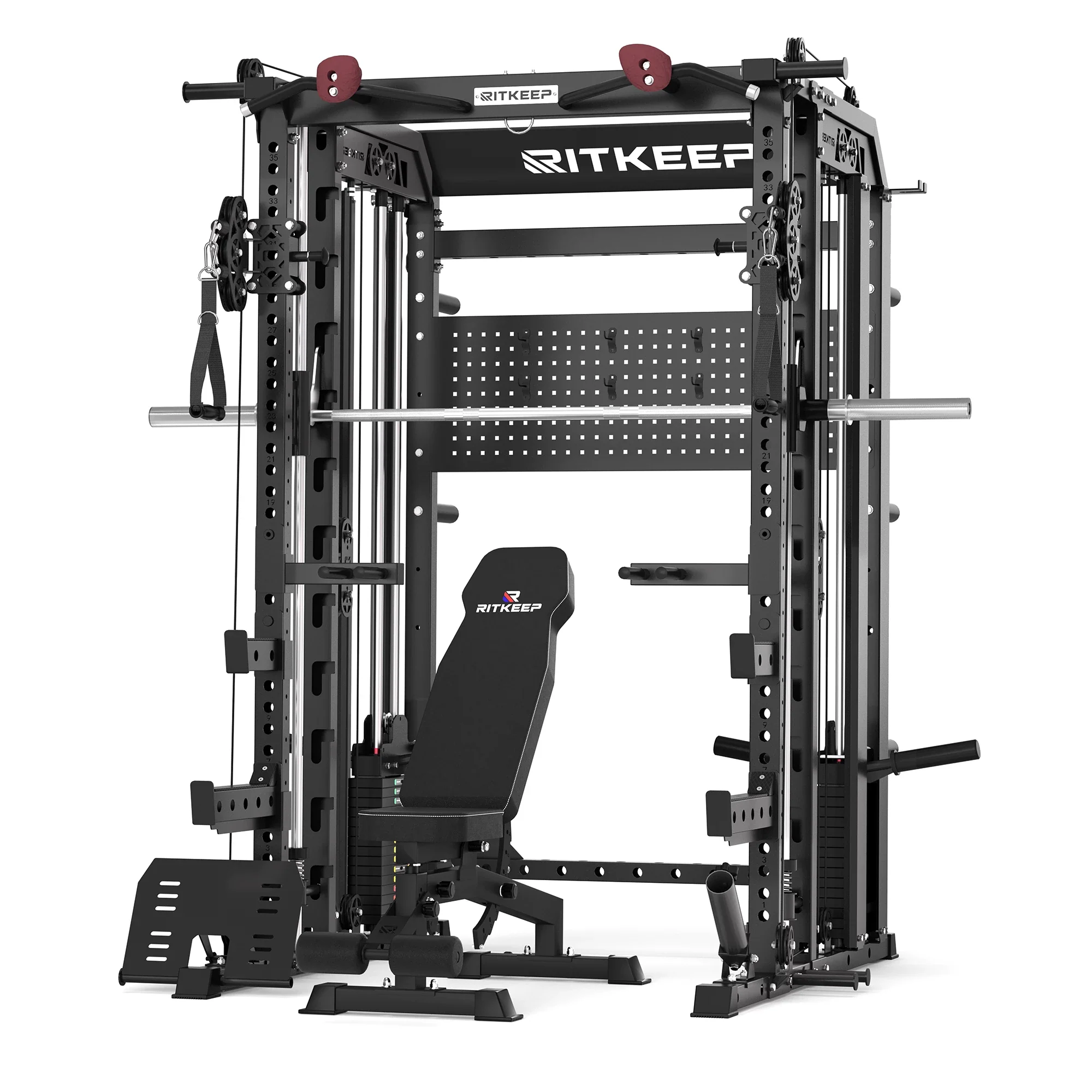 RitKeep Nimitz N1 Counterbalanced All-in-One Smith Machine - Image 5