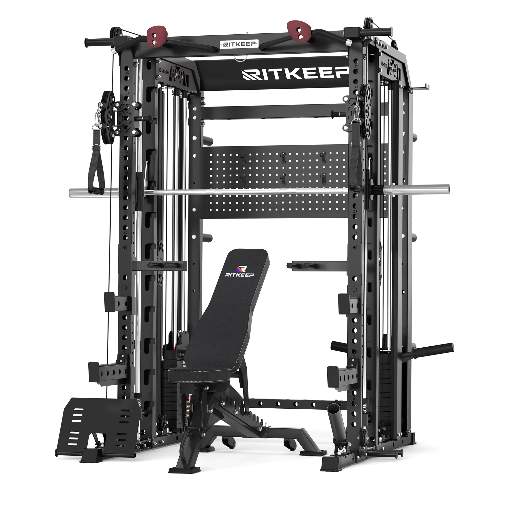 RitKeep Nimitz N1 Counterbalanced All-in-One Smith Machine - Image 7