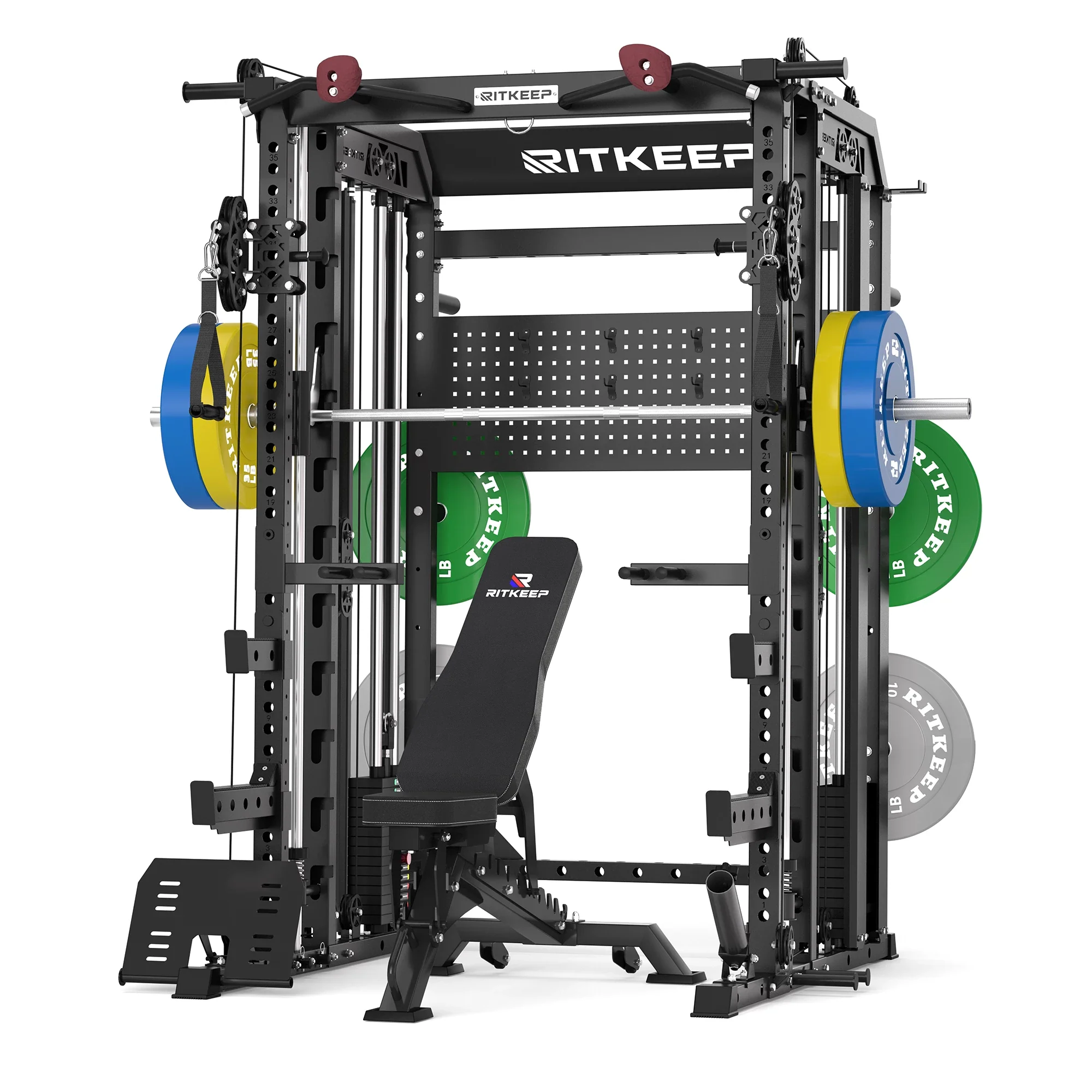 RitKeep Nimitz N1 Counterbalanced All-in-One Smith Machine Package - Image 10
