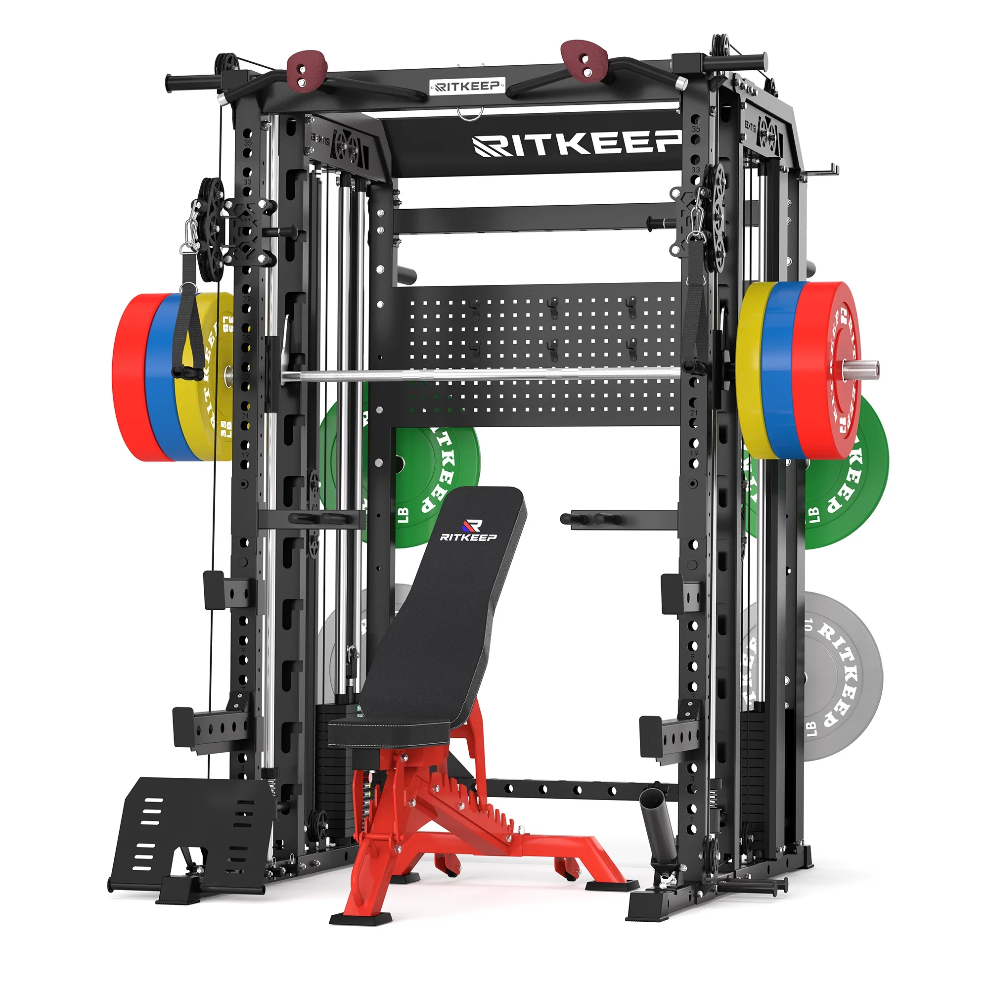 RitKeep Nimitz N1 Counterbalanced All-in-One Smith Machine Package - Image 11