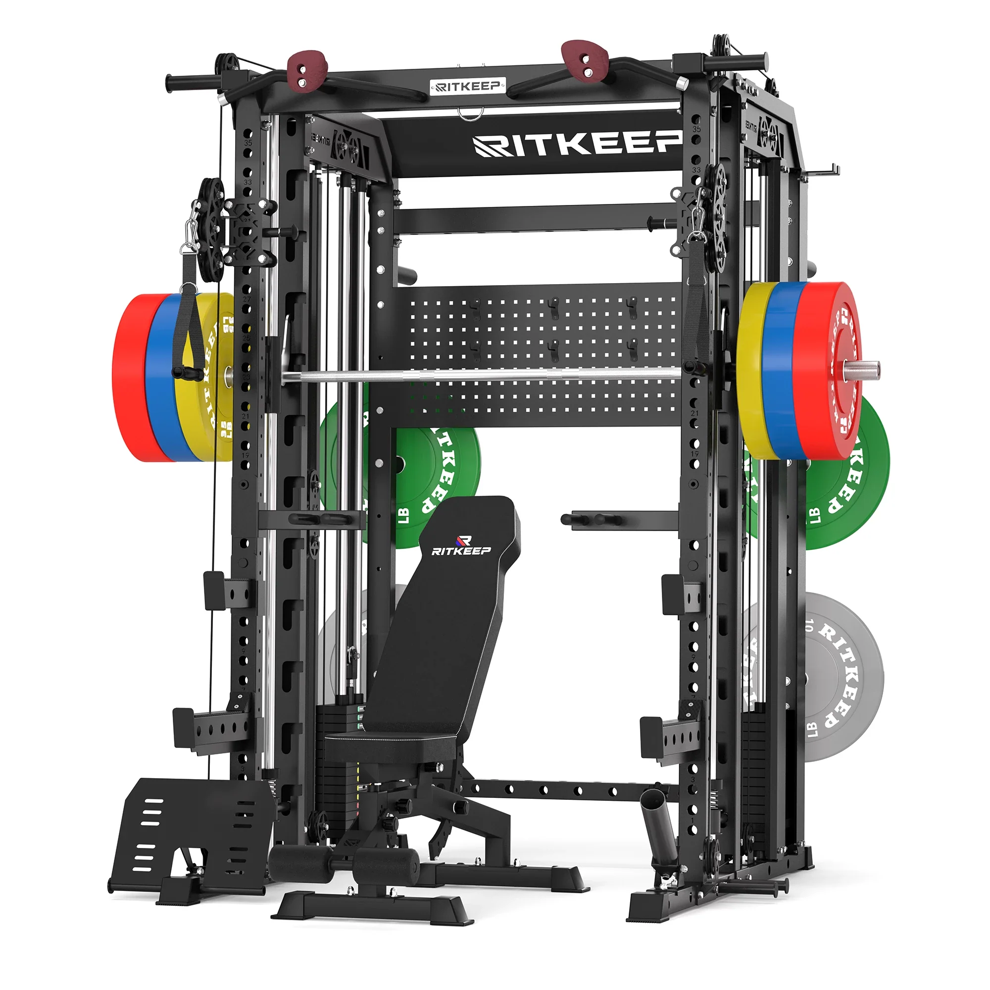 RitKeep Nimitz N1 Counterbalanced All-in-One Smith Machine Package - Image 12
