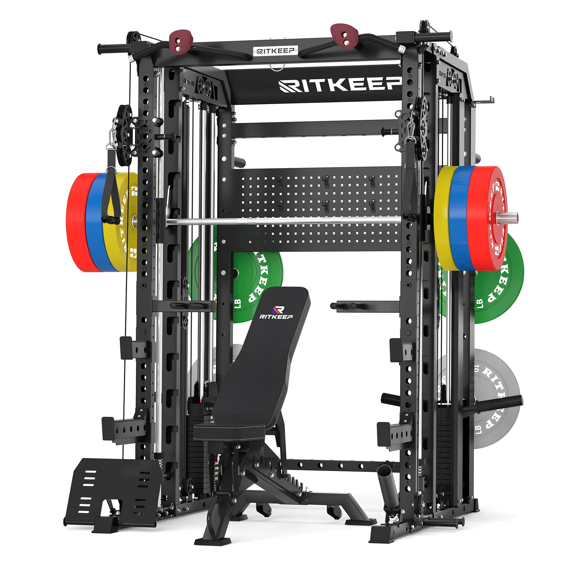 RitKeep Nimitz N1 Counterbalanced All-in-One Smith Machine Package - Image 4