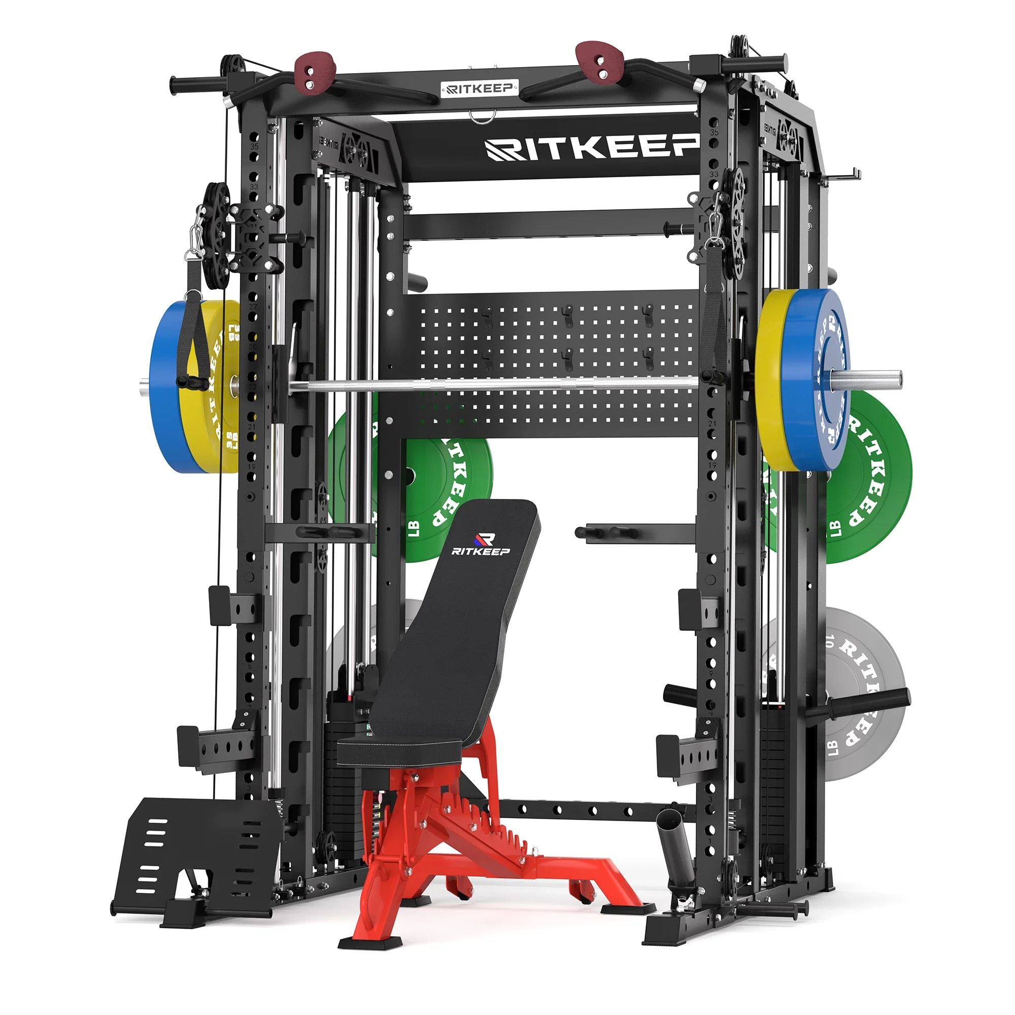 RitKeep Nimitz N1 Counterbalanced All-in-One Smith Machine Package - Image 5