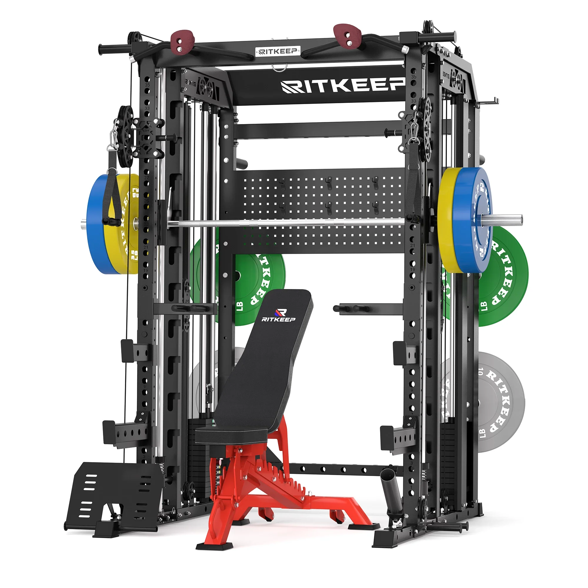 RitKeep Nimitz N1 Counterbalanced All-in-One Smith Machine Package - Image 9