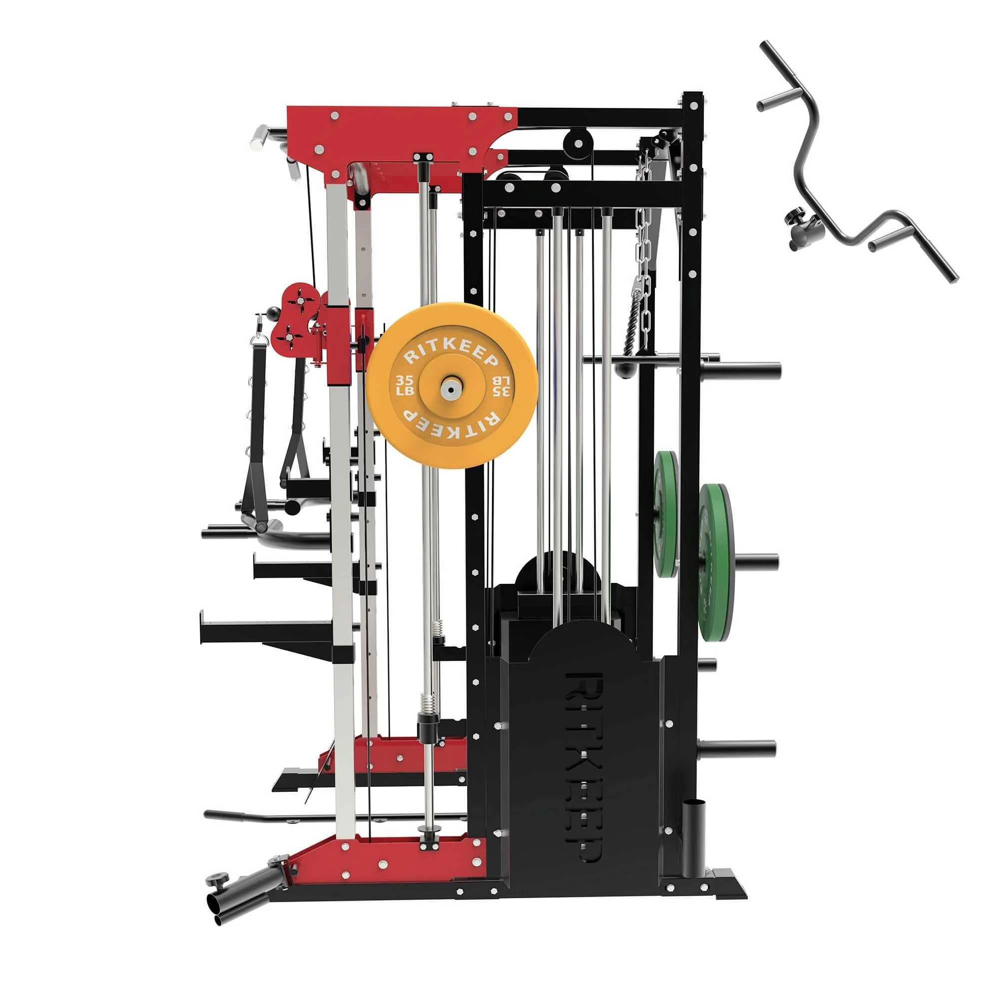 PMAX 5600 Smith Exercise Machine Trainer Pro Complete Home Gym Package - Image 59