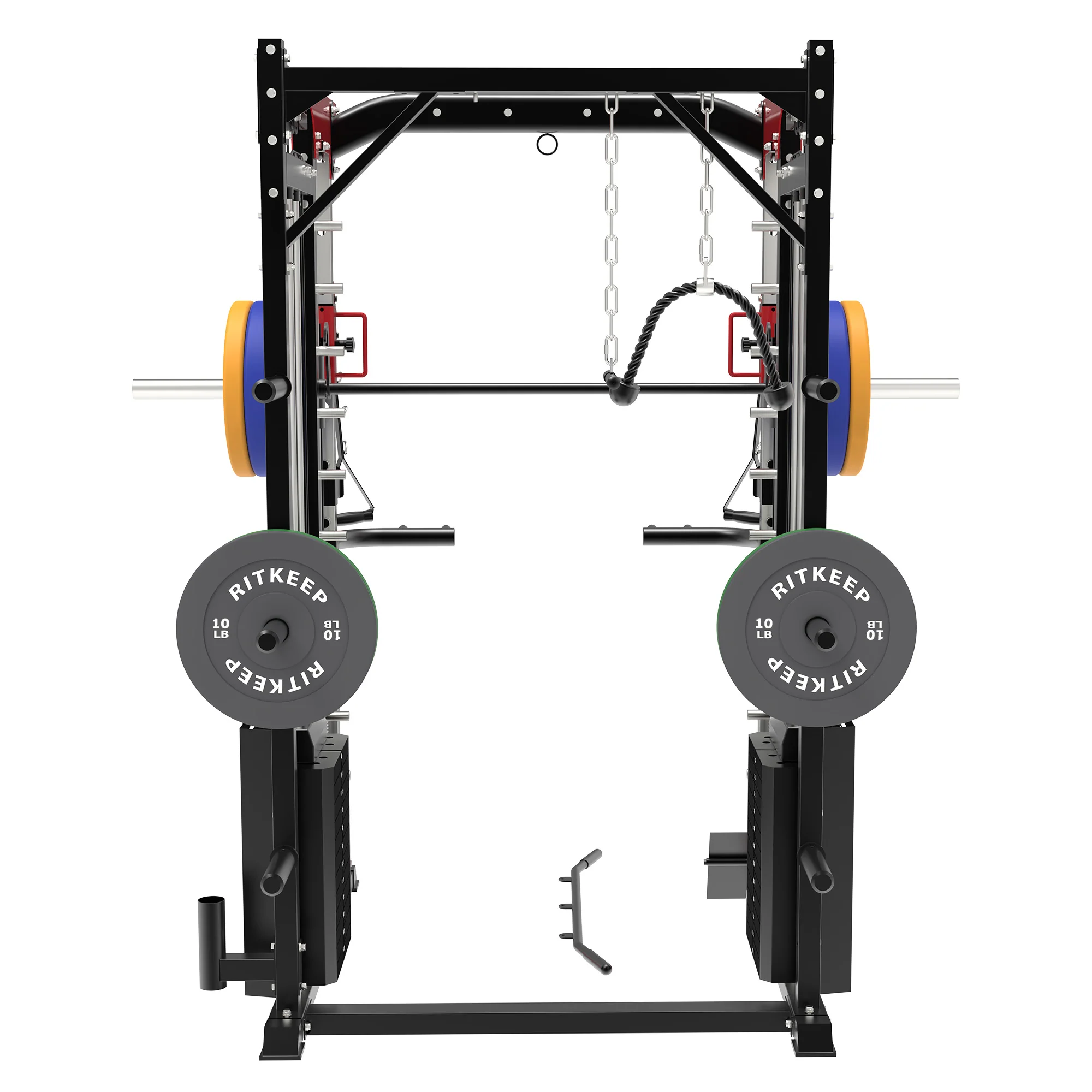 PMAX 5600 Smith Exercise Machine Trainer Pro Complete Home Gym Package - Image 60