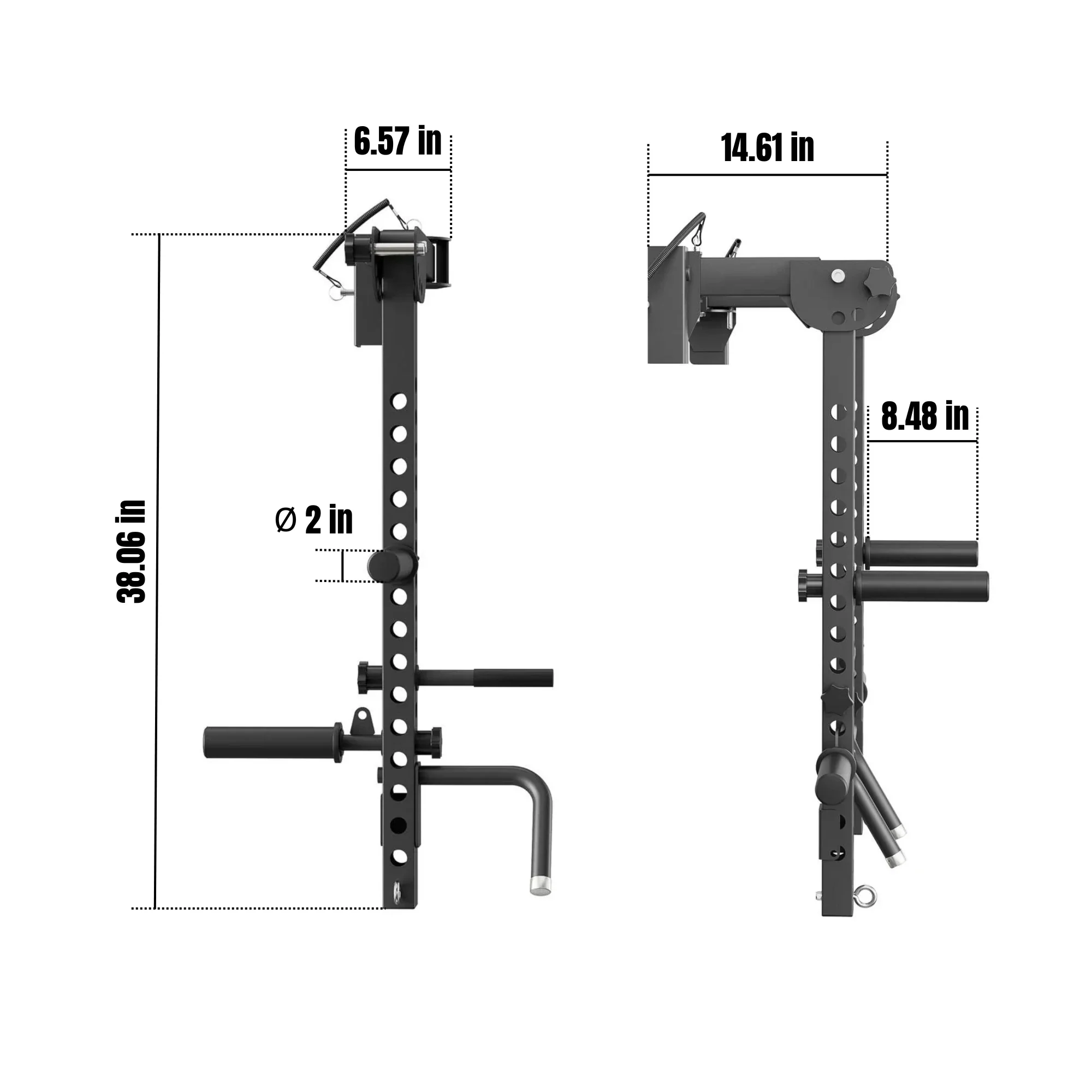 2" X 2" Jammer Arm (Pair) - Image 7