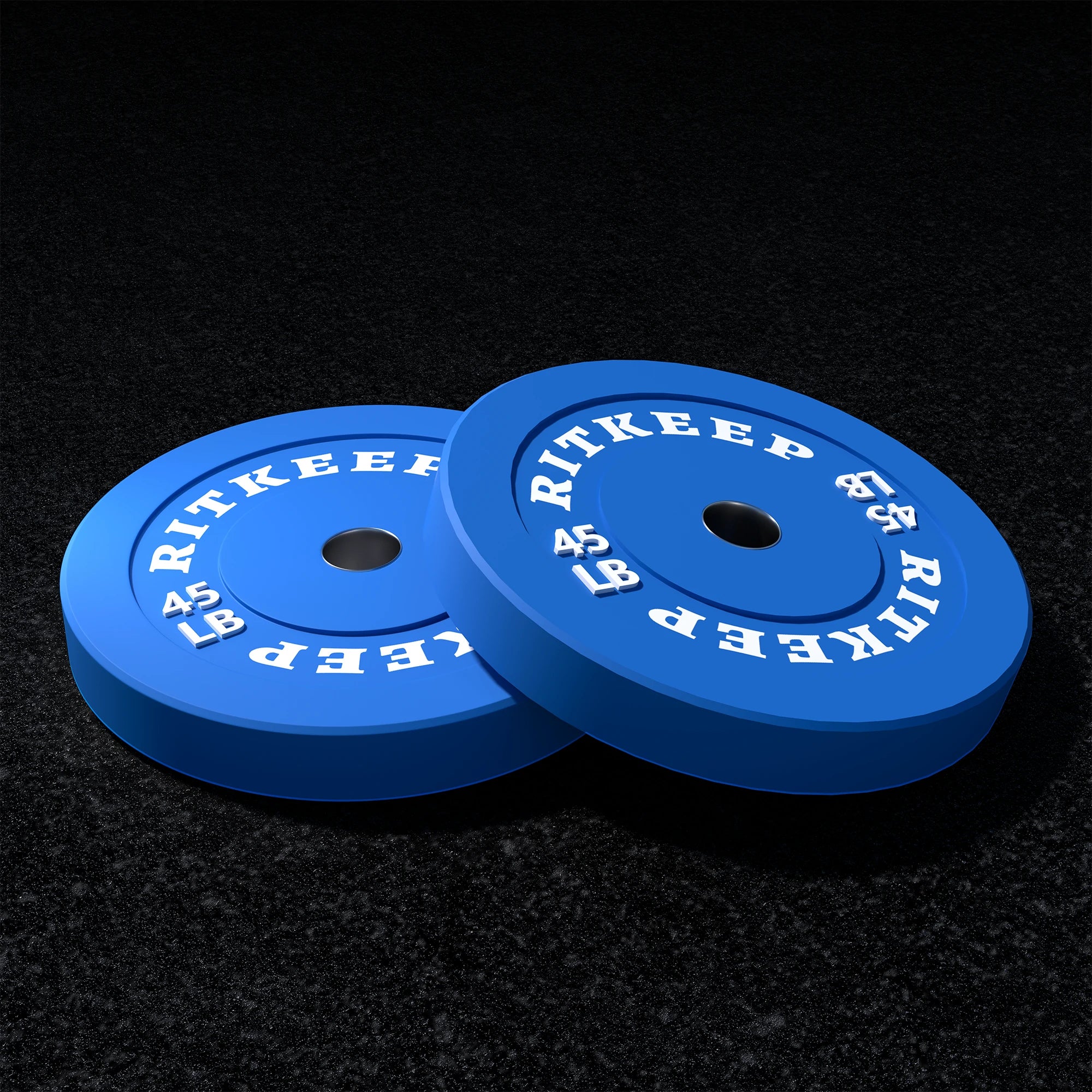 2" Olympic Low Bounce Color Rubber Bumper Weight Plates - Image 11