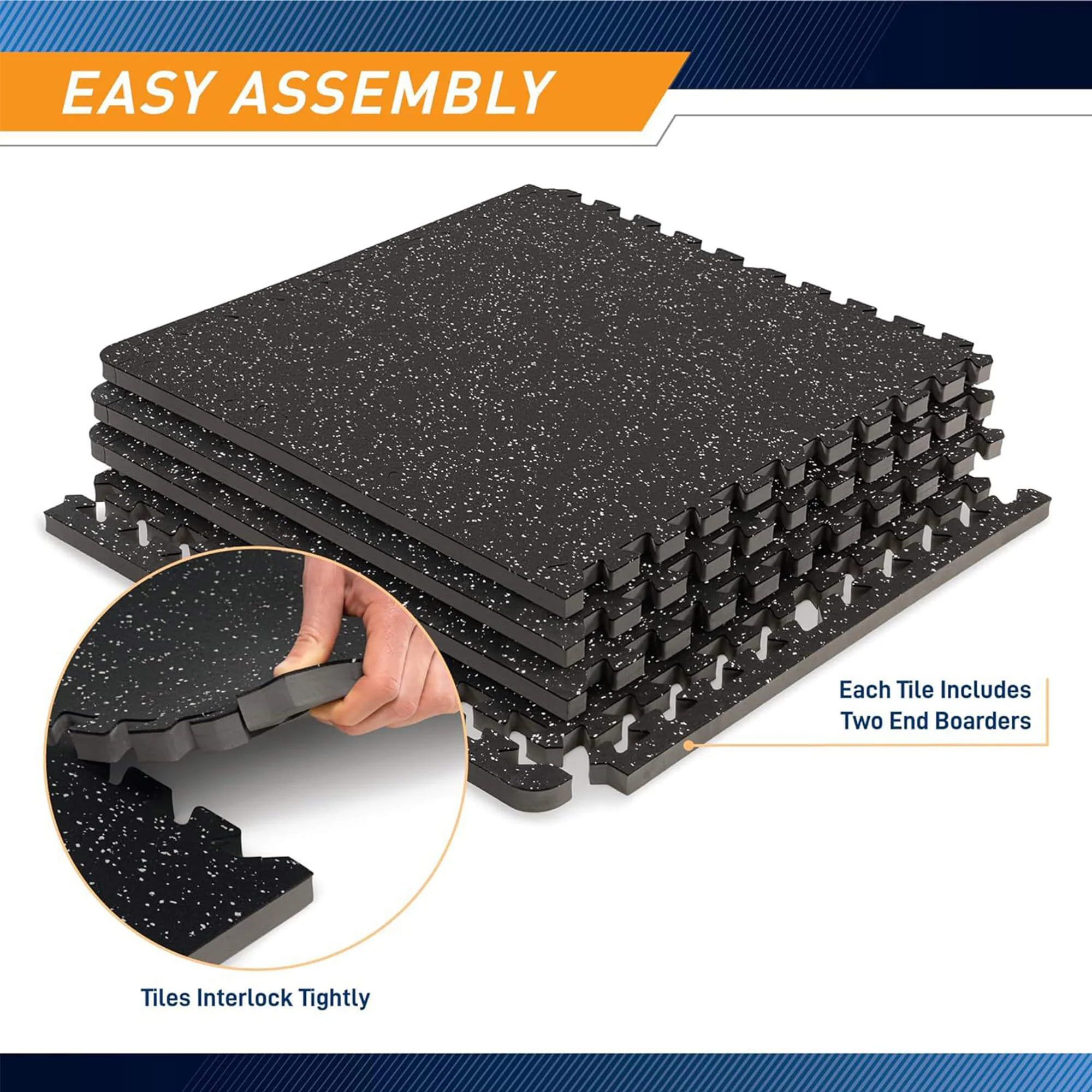 RitKeep Rubber Flooring Gym Mats With EVA Foam - Image 8