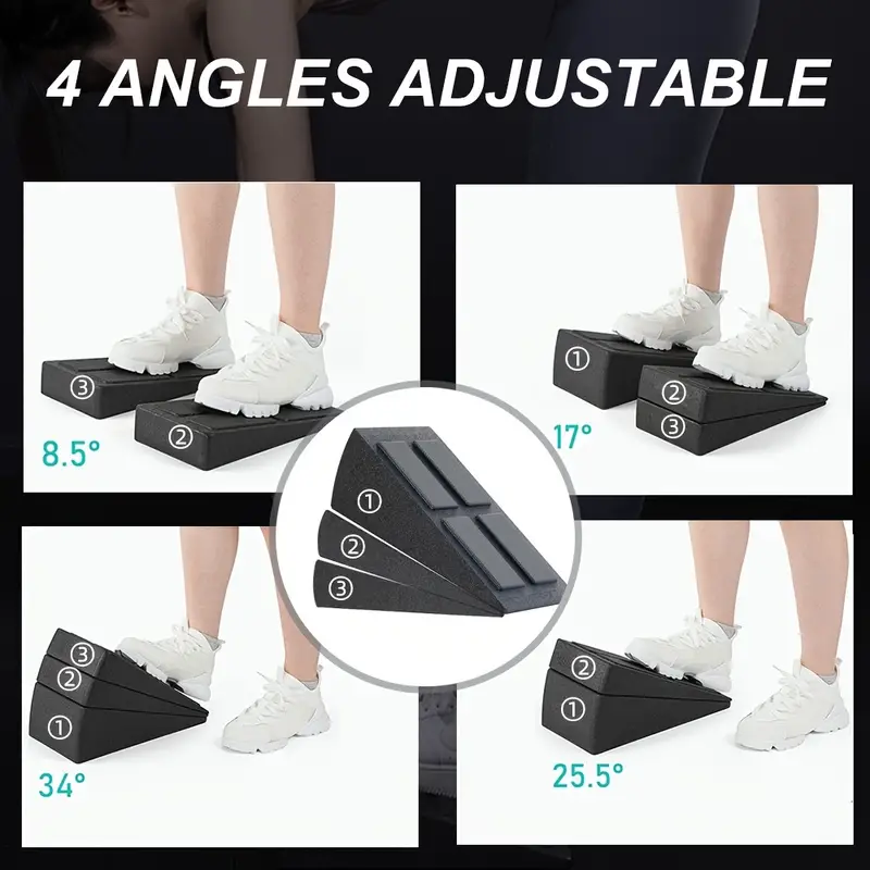 RitKeep Adjustable Squat Wedge For Squats, Deadlifts, Incline Training & Calf Exercises - Image 6