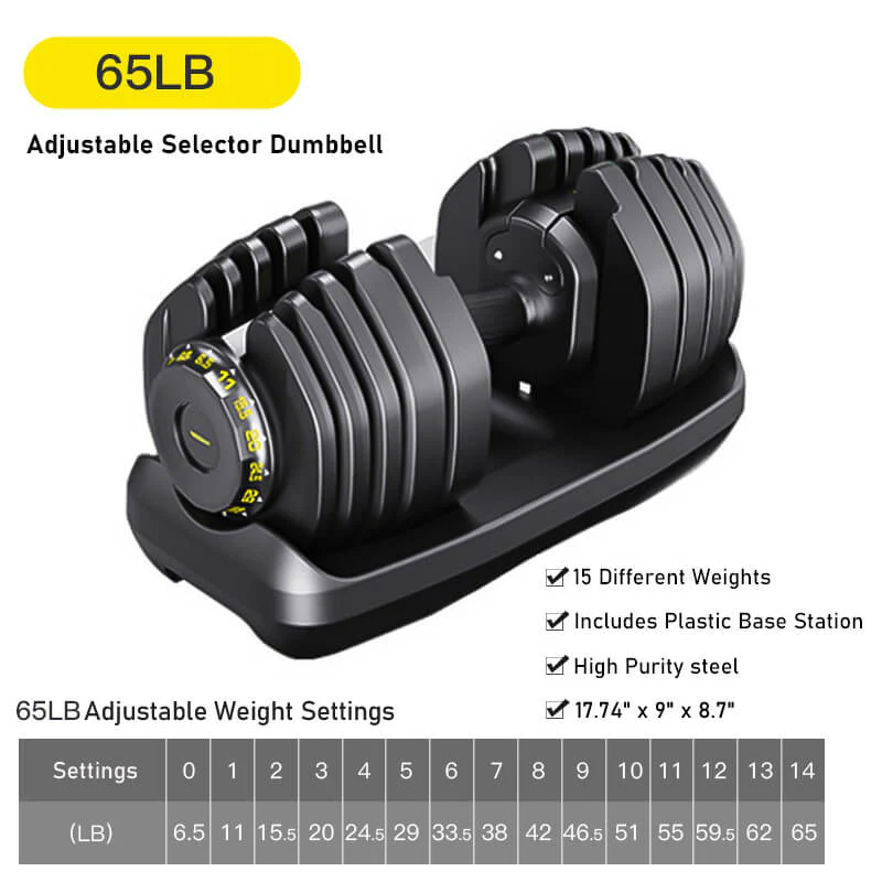 RitKeep All-In-One Adjustable Dumbbells (Pair) - Image 10