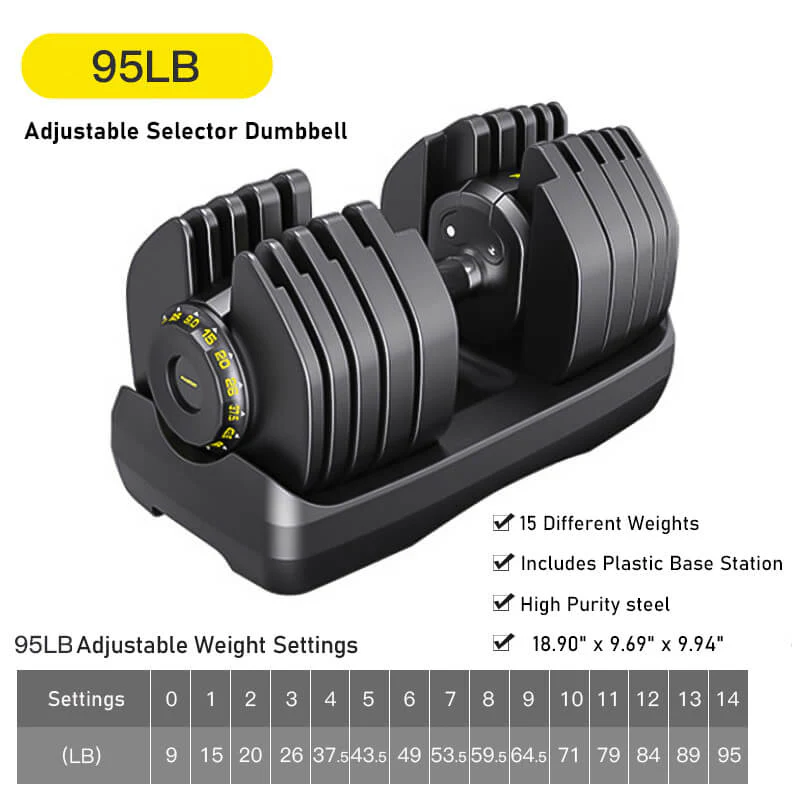 RitKeep All-In-One Adjustable Dumbbells (Pair) - Image 11