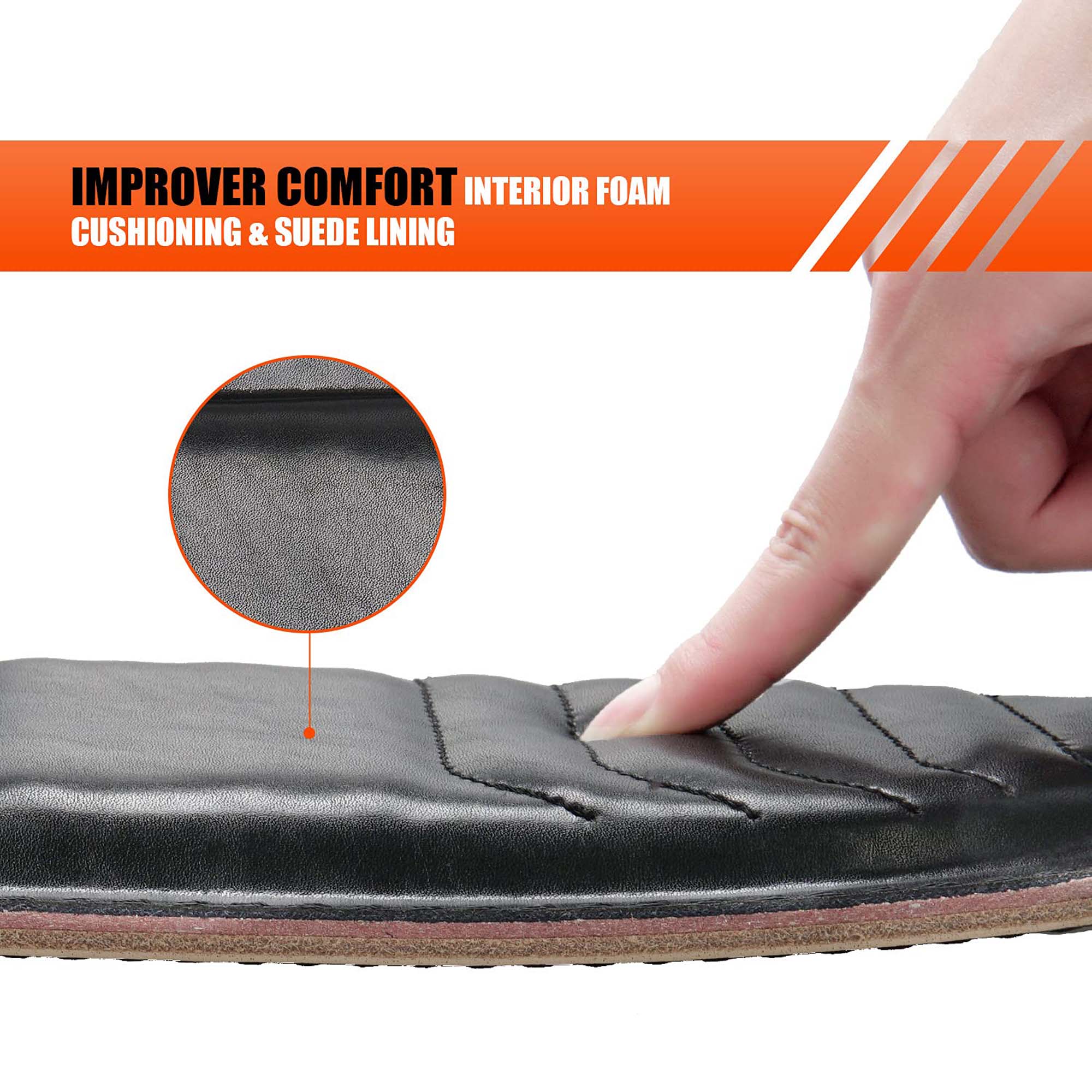 10mm Leather Double Prong Weightlifting Belt - Image 8